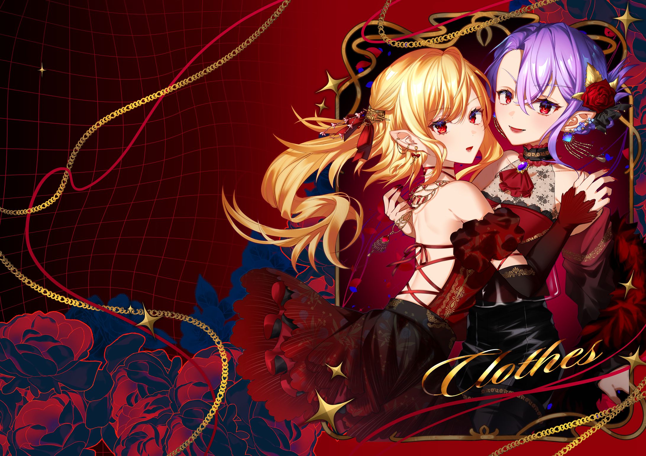 同人誌表紙イラスト-1