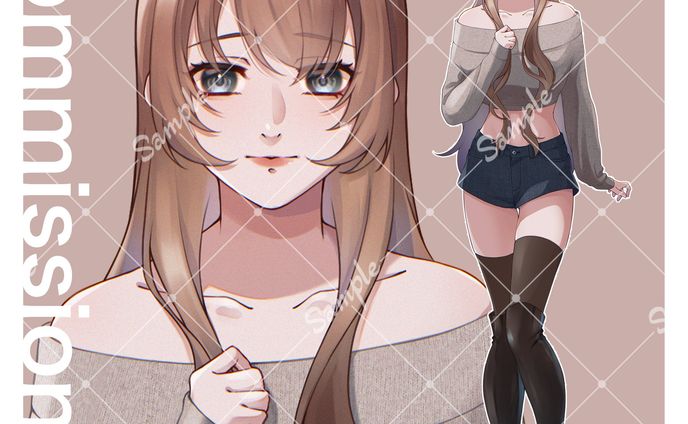 【依頼絵】立ち絵