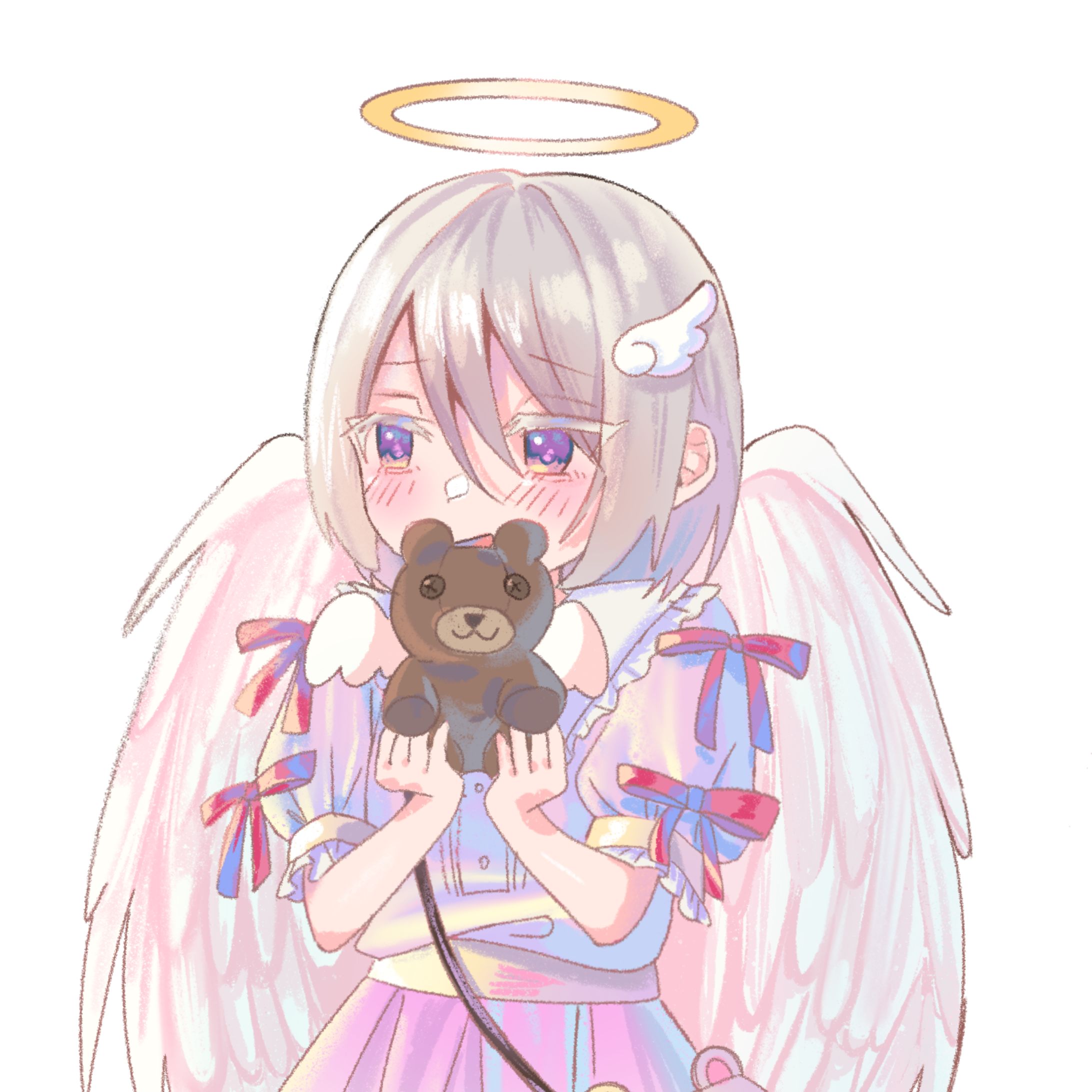 【オリジナル】天使の子立ち絵-1