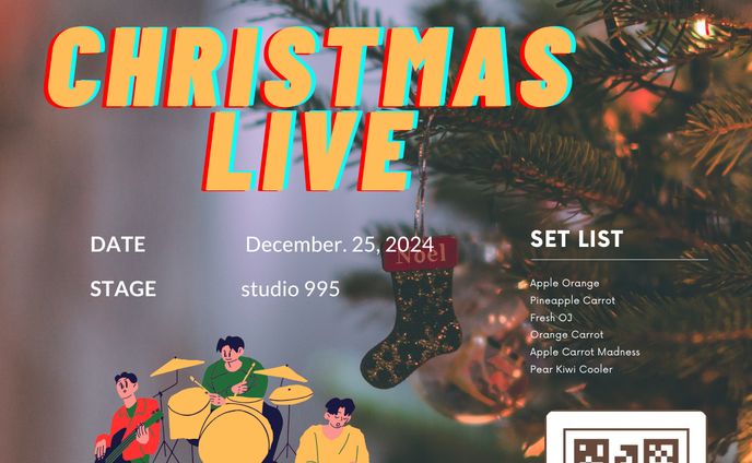 クリスマス/LIVE/告知