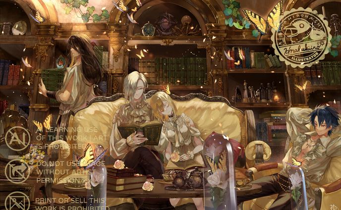 【うや様】お誕生日イラスト