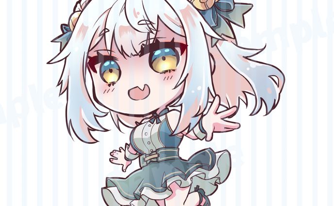 Skeb用サンプルイラスト・アニメーション