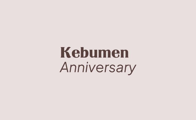 Kebumen Anniversary Logo Design