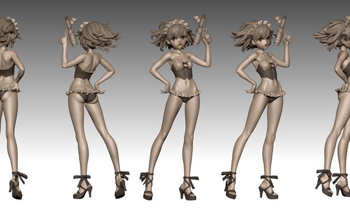 御坂美琴（ガレージキット）