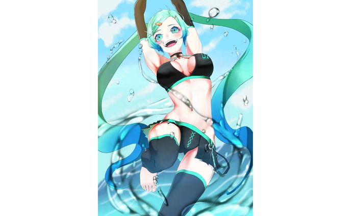 【初音ミクFA】水着ミク