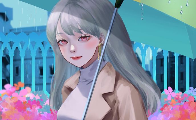 依頼|｡´艸)тндйк уoц☆
 #イラスト  #digitalart  #ツイキャス