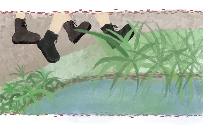 いつもの道　no.2（デジタル）