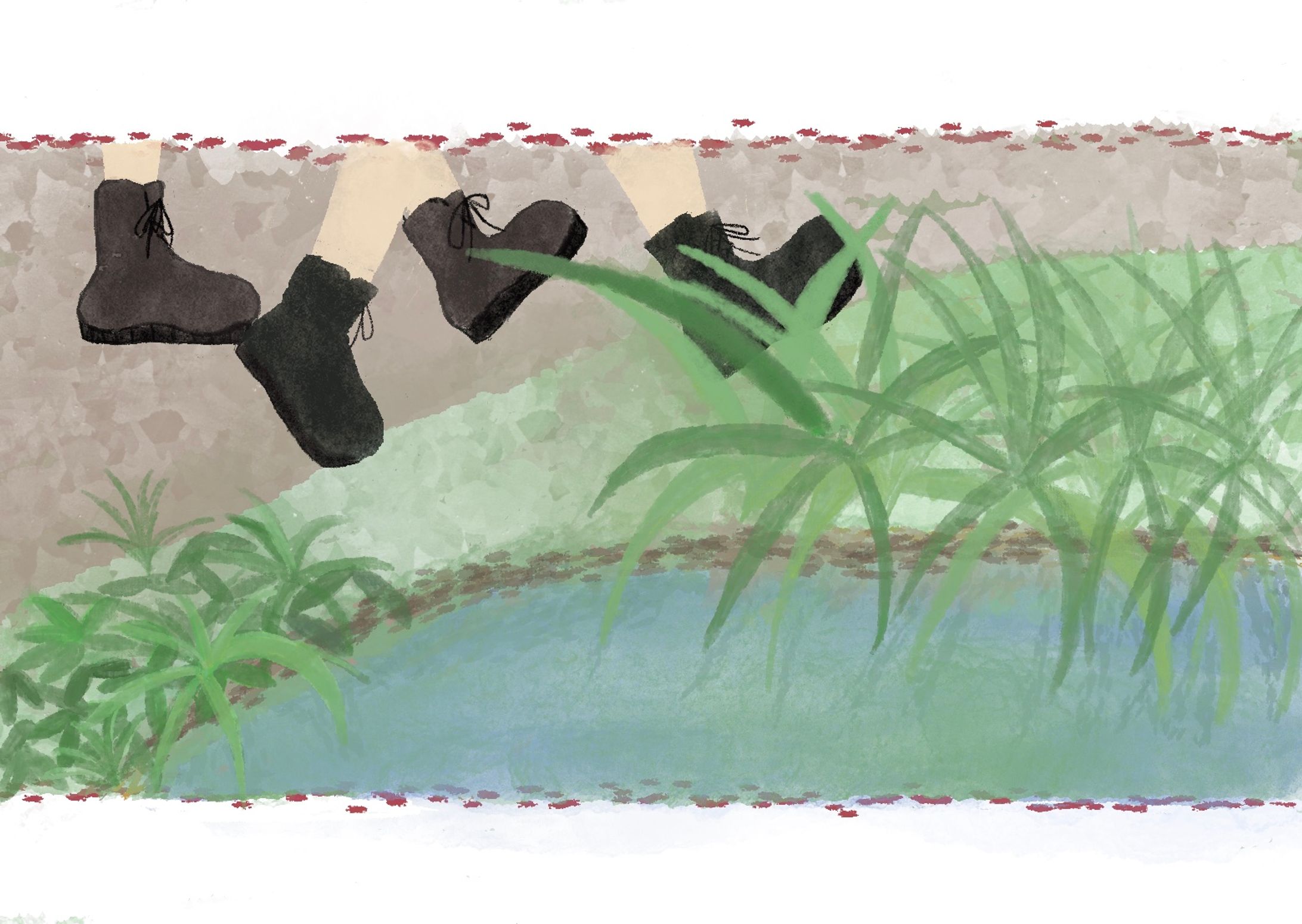 いつもの道　no.2（デジタル）-1