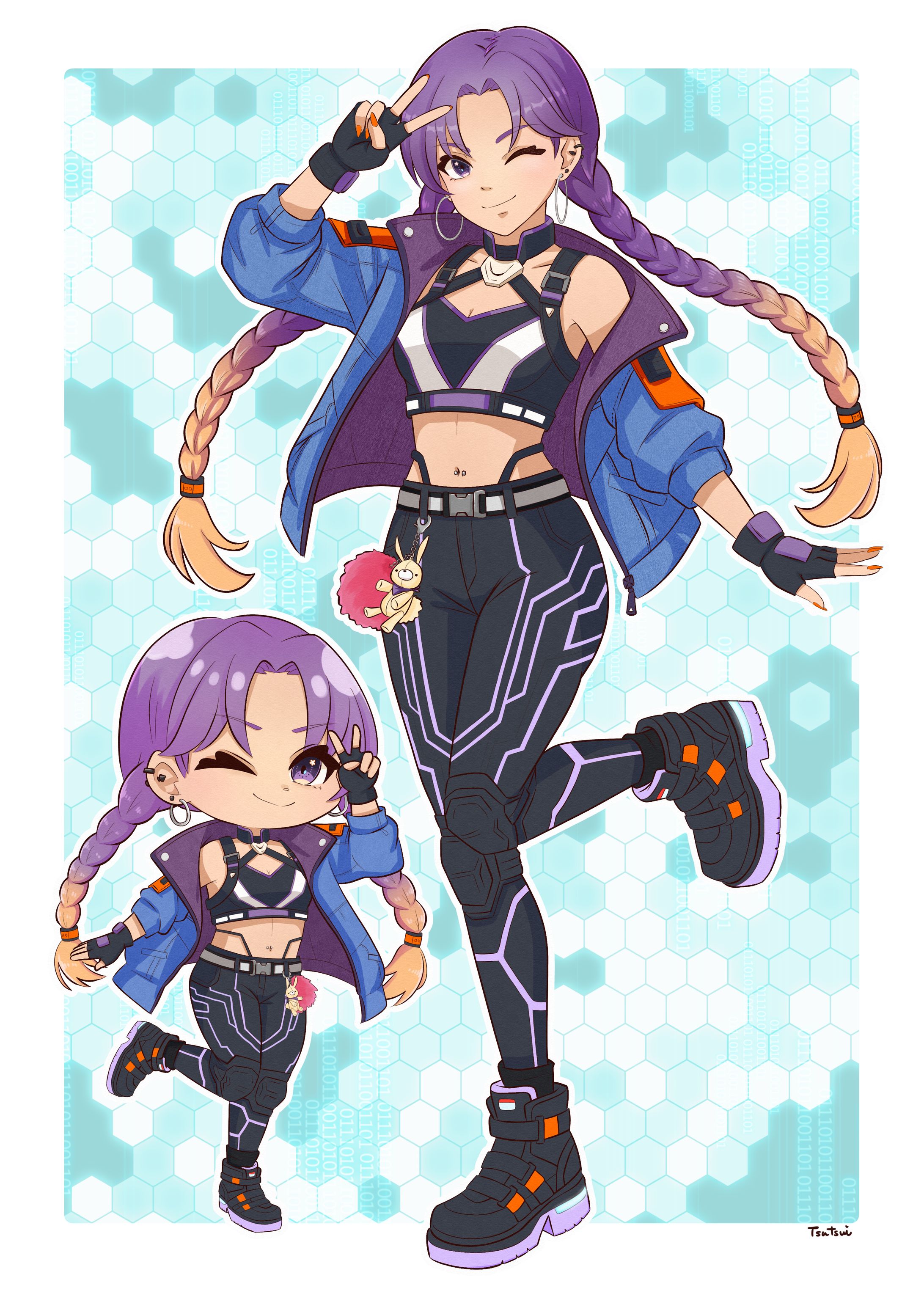 サイバーストリートガール-1