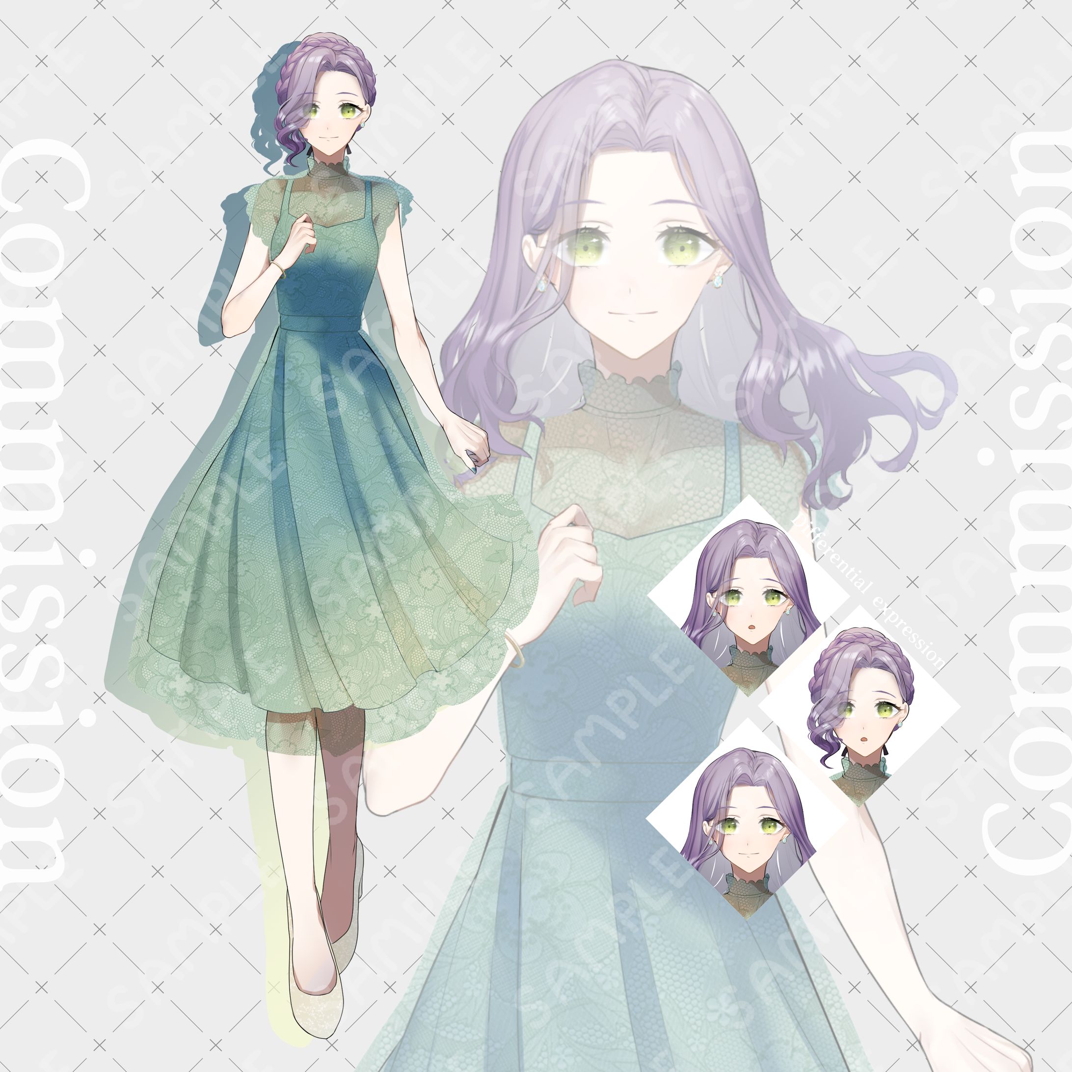 ご依頼立ち絵イラスト-1