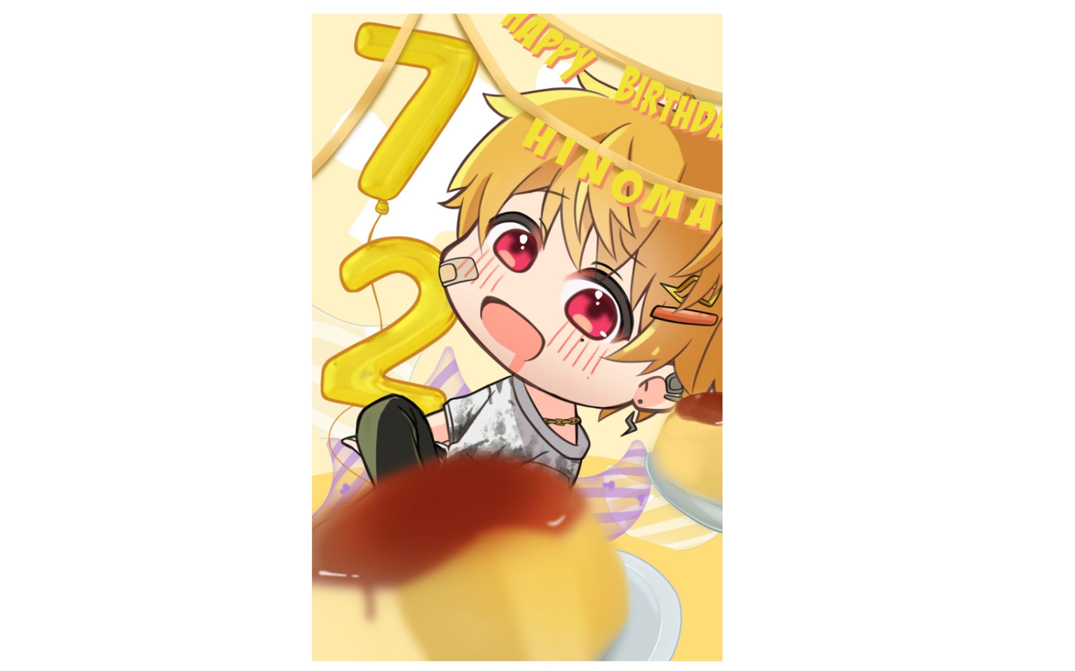 ひのまさん　お誕生日イラスト-1
