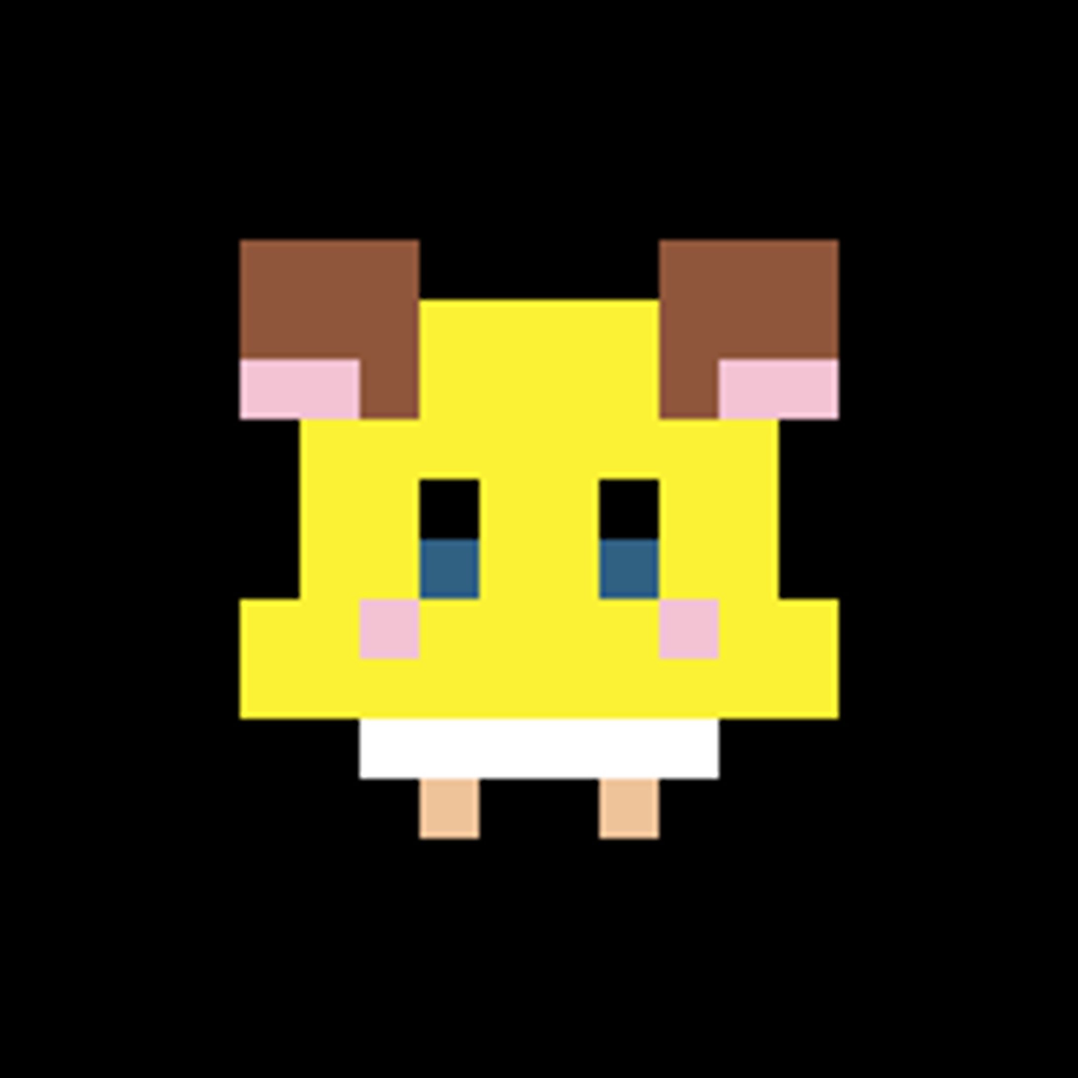 ちびハムちゃんのドット絵-1