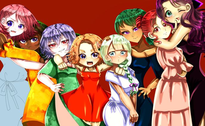絵を描く、アレンジ