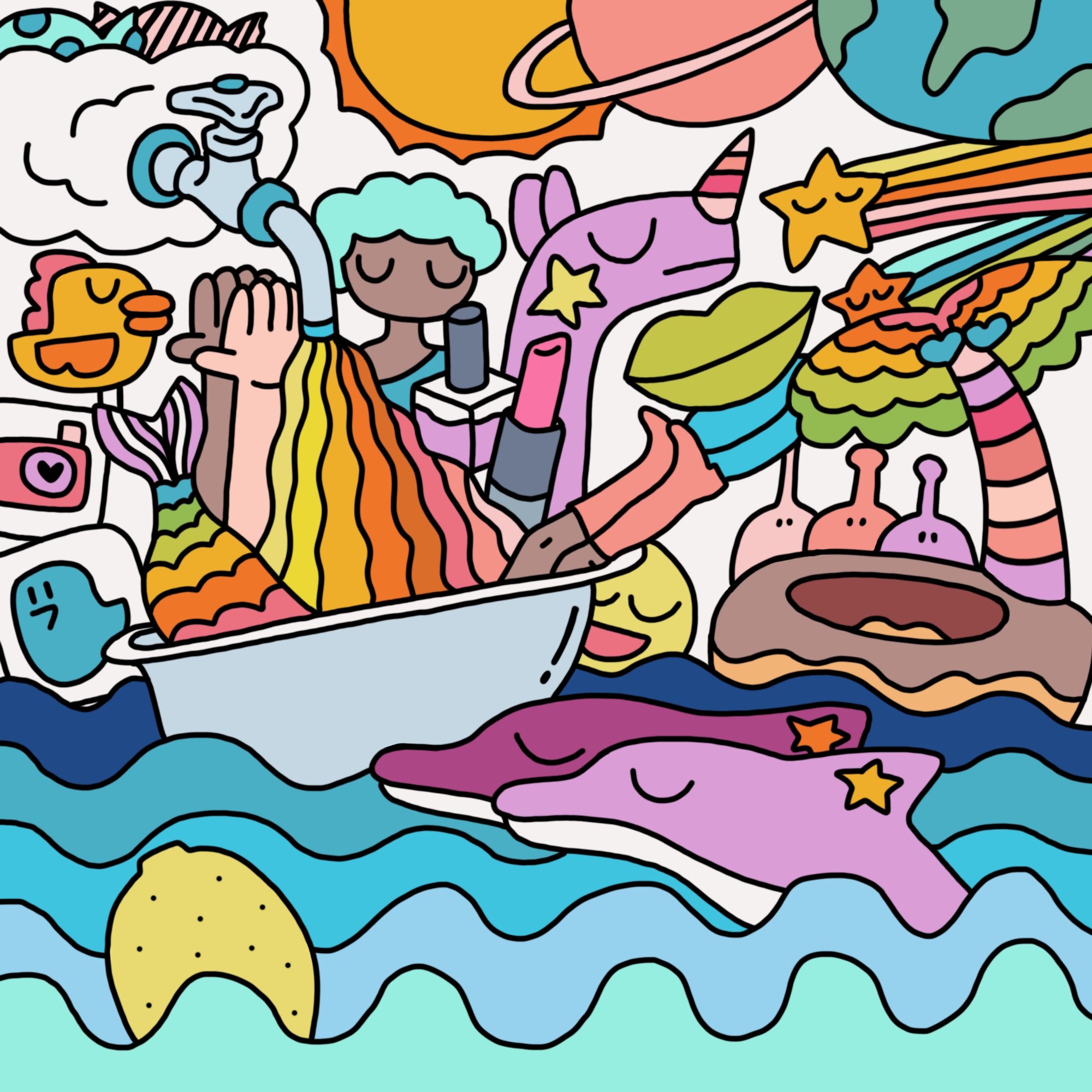 【デジタル画】うみ_自主制作-1