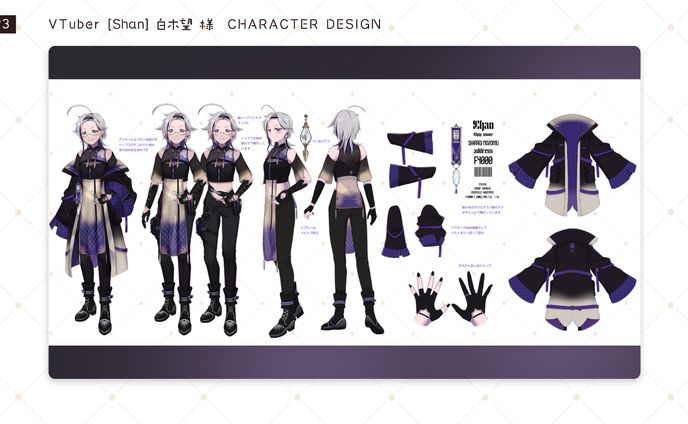 キャラクターデザイン、新衣裝