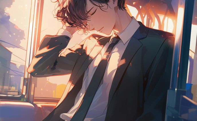 広告用漫画の1シーン②