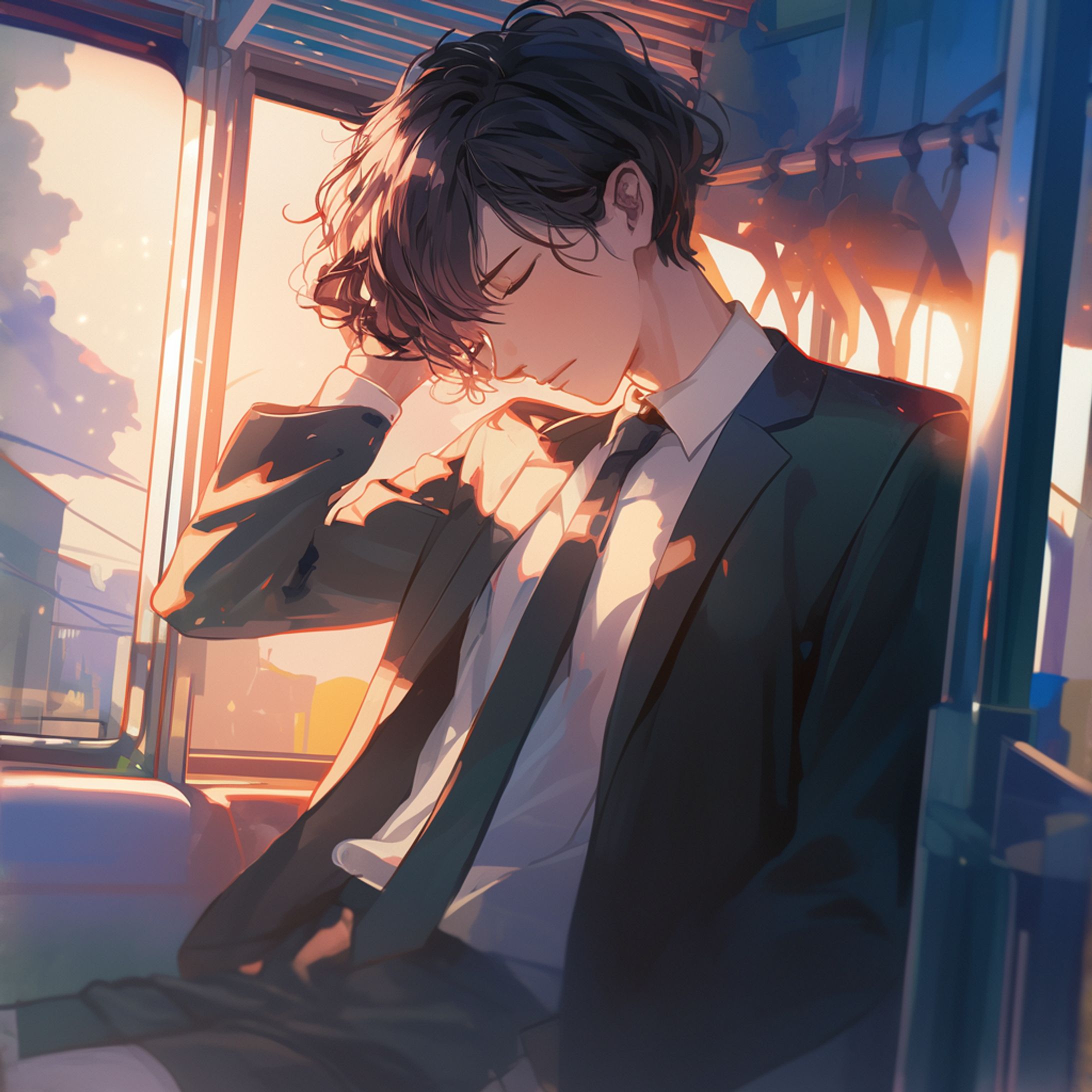 広告用漫画の1シーン②-1