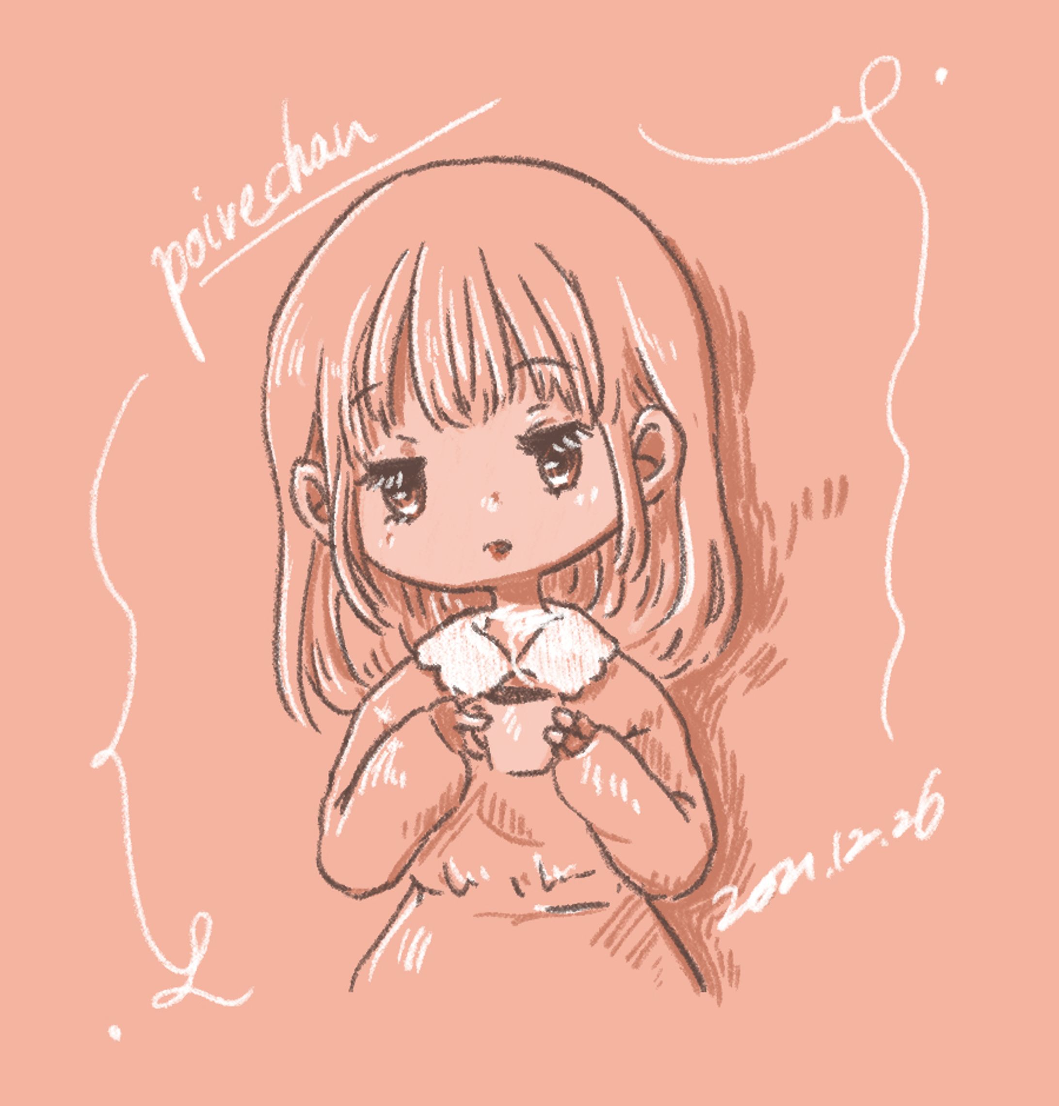 ＜アイコン＞コップを持った女の子-1