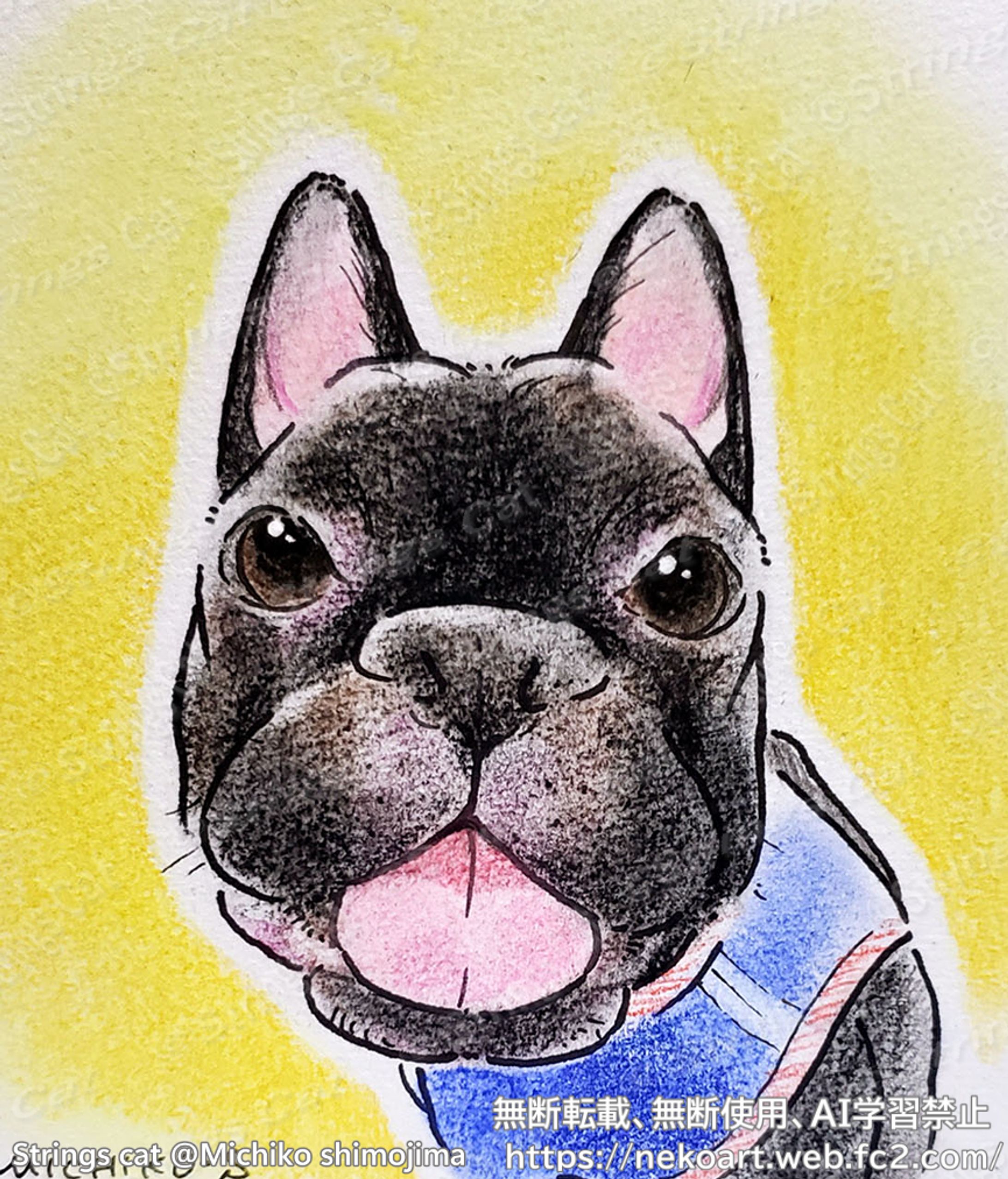 ペット似顔絵-1