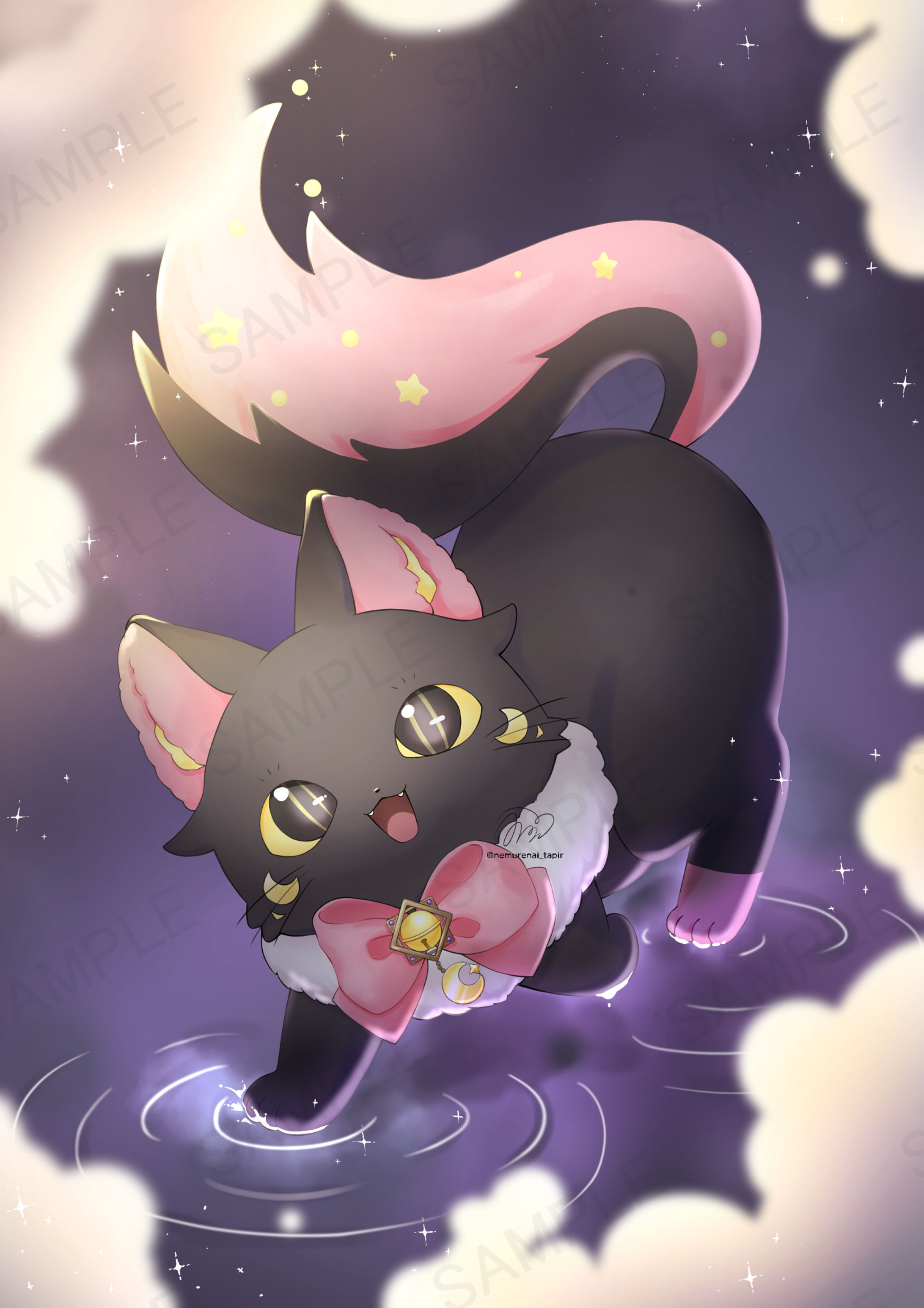 【illustration】猫星るな様-1