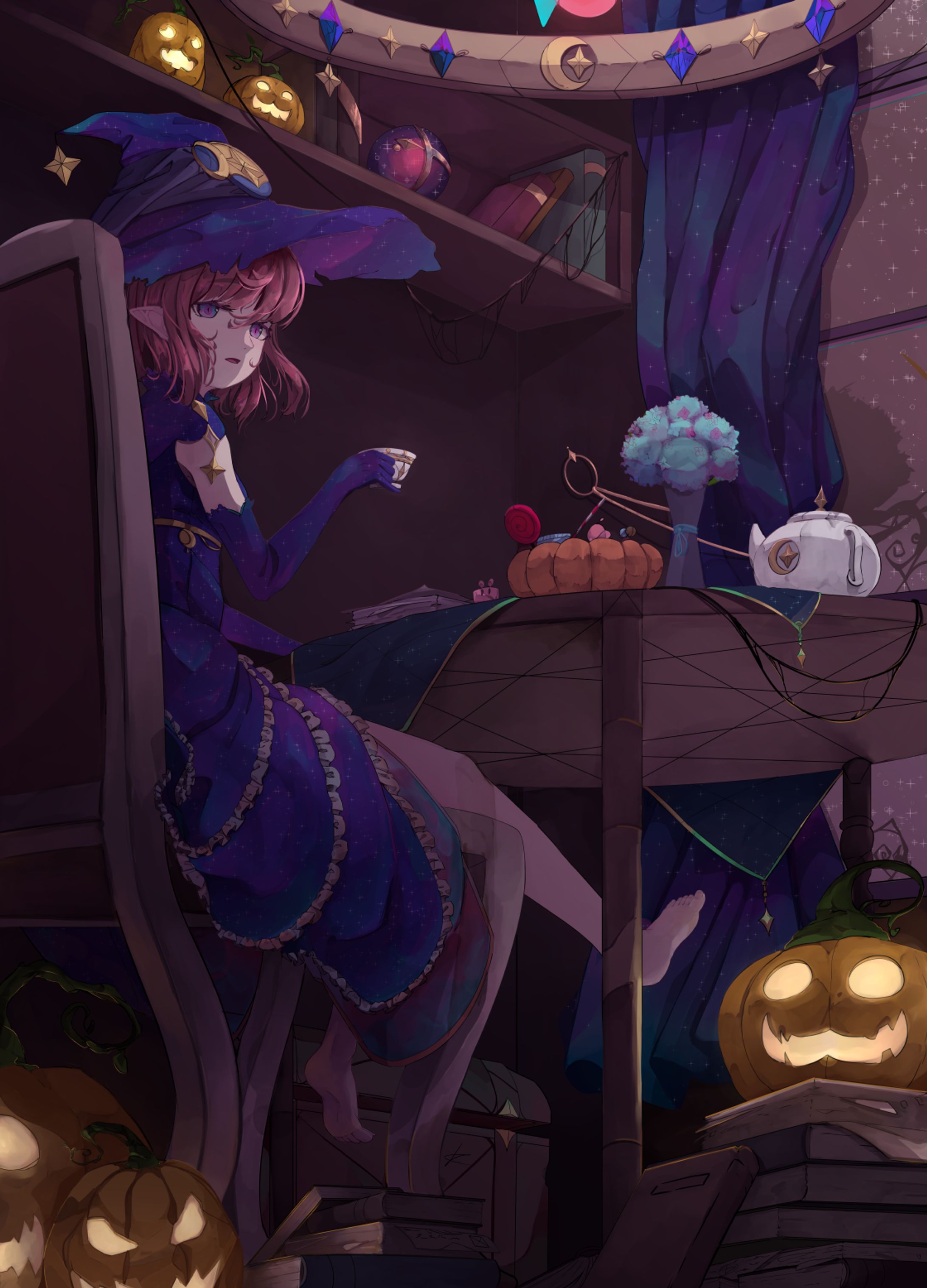 The Lunar and Stellar Witch-1