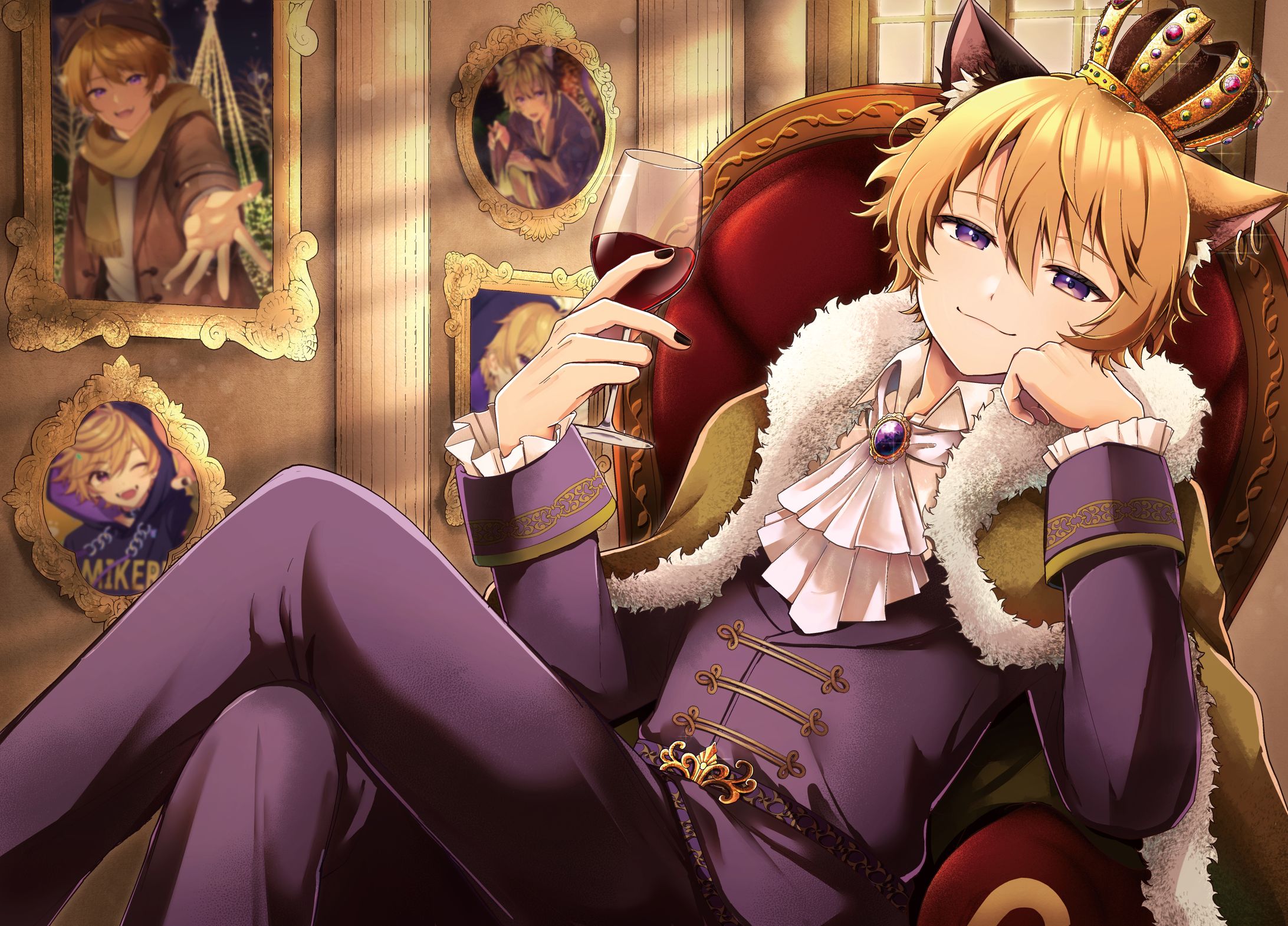 【商業実績】みける様の駅広告用イラスト-1