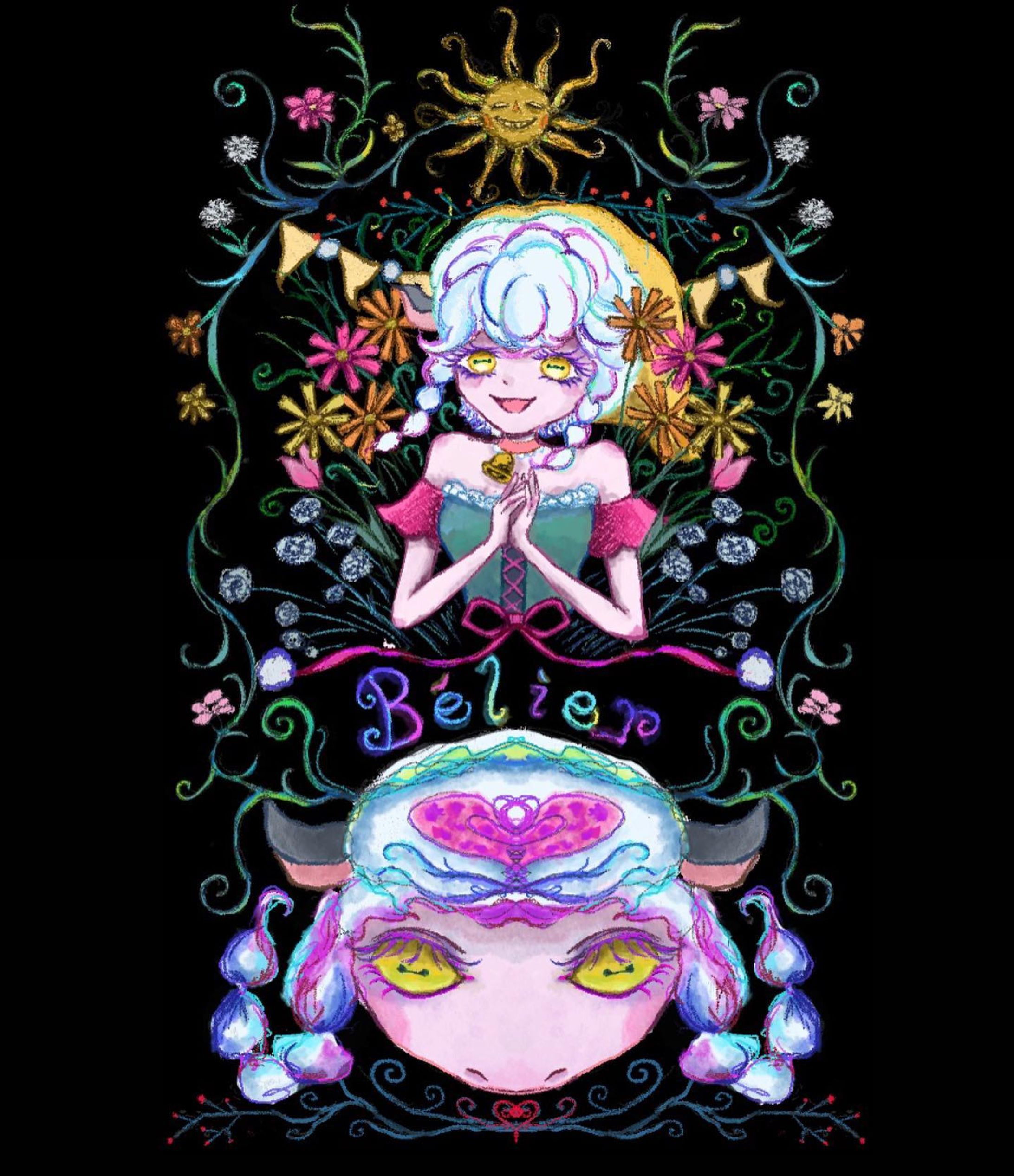 ♈ Bélier ⋆꙳
𓂃𓂃𓂃𓂃𓂃𓂃𓂃𓂃𓂃𓂃

꙳☄︎Aria‪✯‬ ♀︎

サーカスで歌姫、踊り子をしてる羊の女の子。おしとやかな性格。とても美しく高い声で聴いていて心地よい。寝てしまいそうになるかも...。

 #art  #illustration  #illust  #オリジナル #イラスト好きな人と繋がりたい  #イラストグラム  #絵描きさんと繋がりたい #絵が上手くなりたい  #絵柄が好みって人にフォローされたい  #일러스트 #그림스타그램  #미술 #插图 #アンティーク #antique #ビスクドール #人形 #clown #poupée #marionnette #oilpainting  #牡羊座  #羊  #Bélier  #circus  #サーカス #星座  #十二星座  #タロットカード  #tarotcards-1