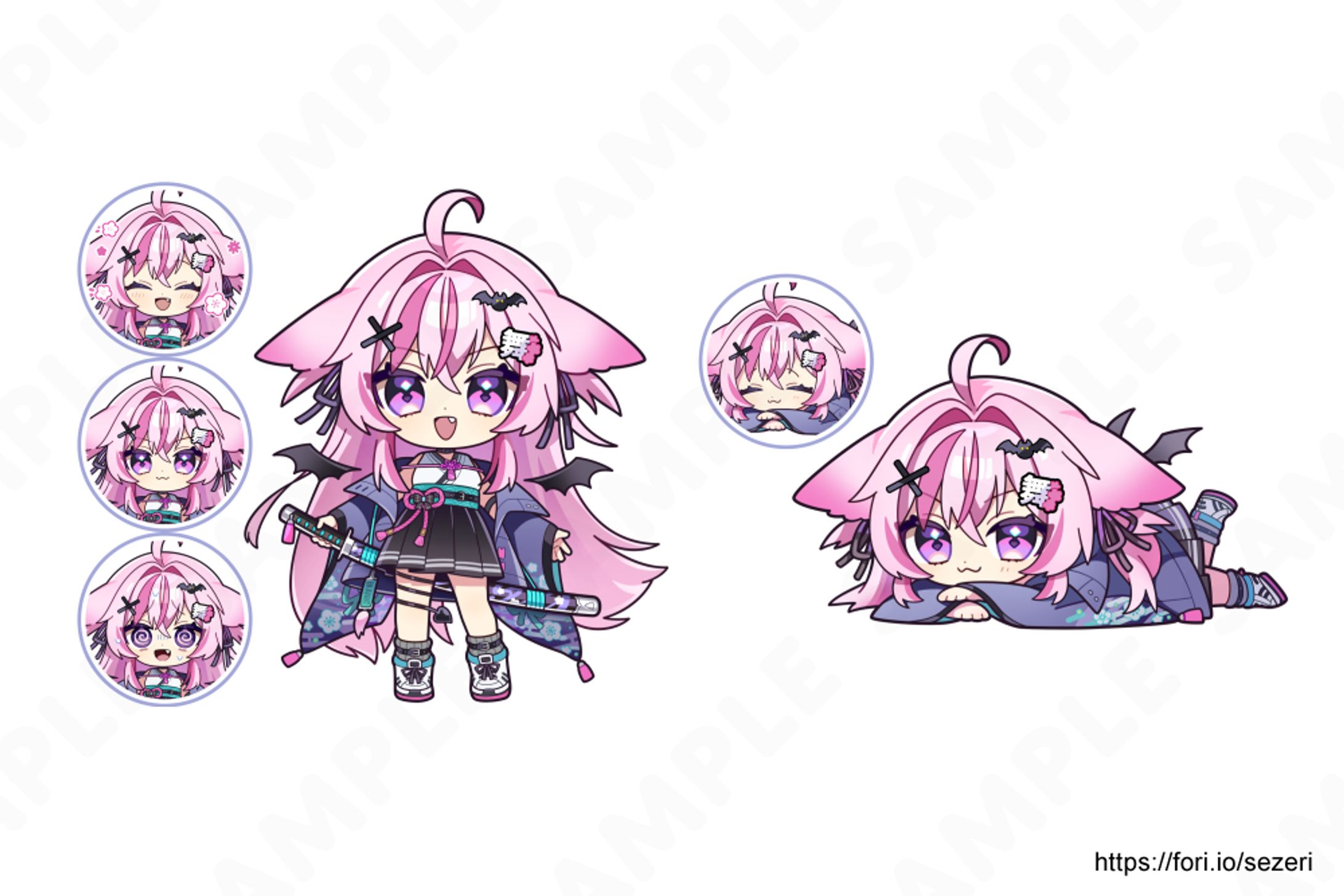 SDキャライラスト（2024年6月）-1