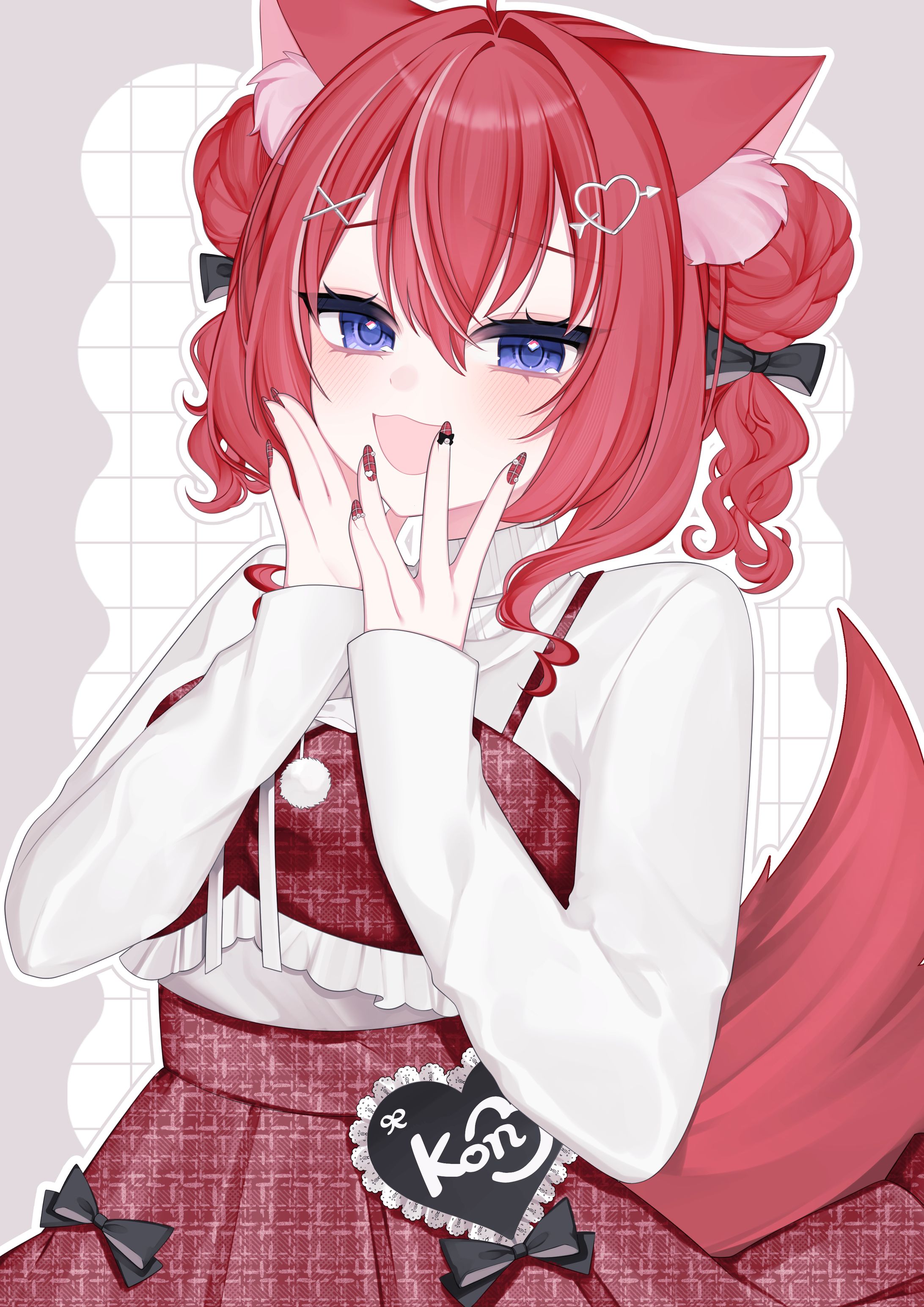 狐月こん様 ✧ 企画イラスト-1