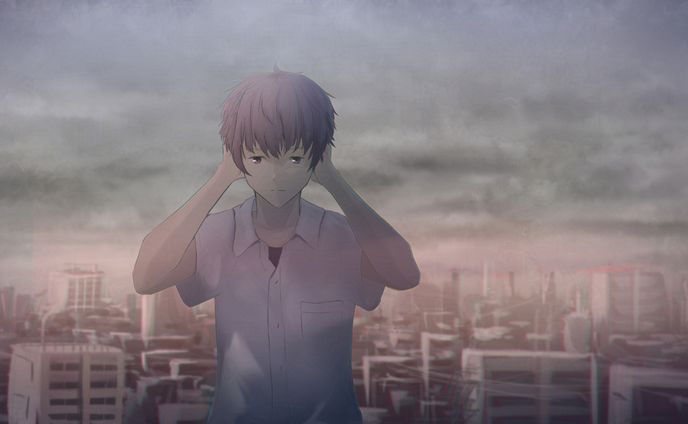 「自由少年の叫号」MVイラスト2 