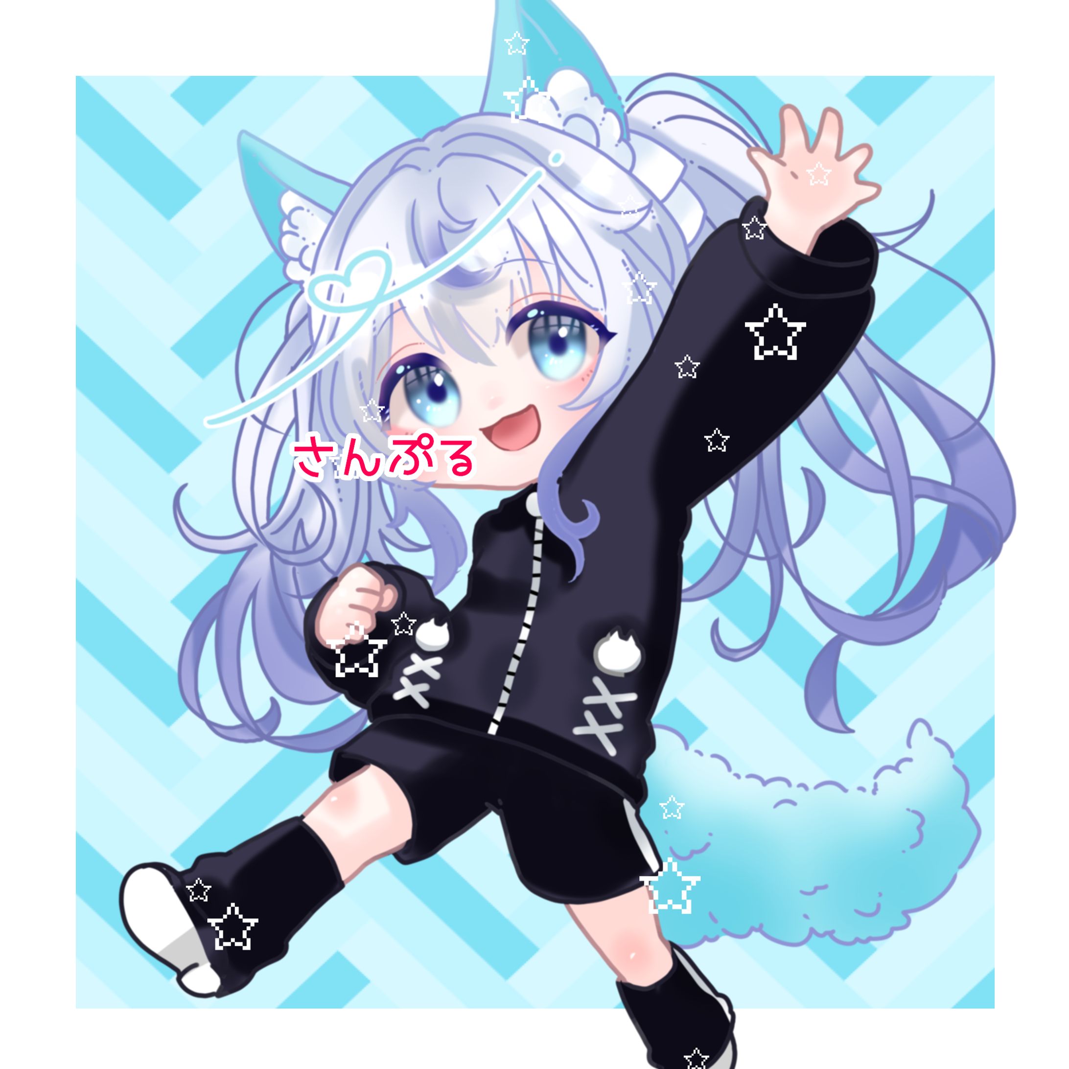 お誕生日お祝いイラスト-1