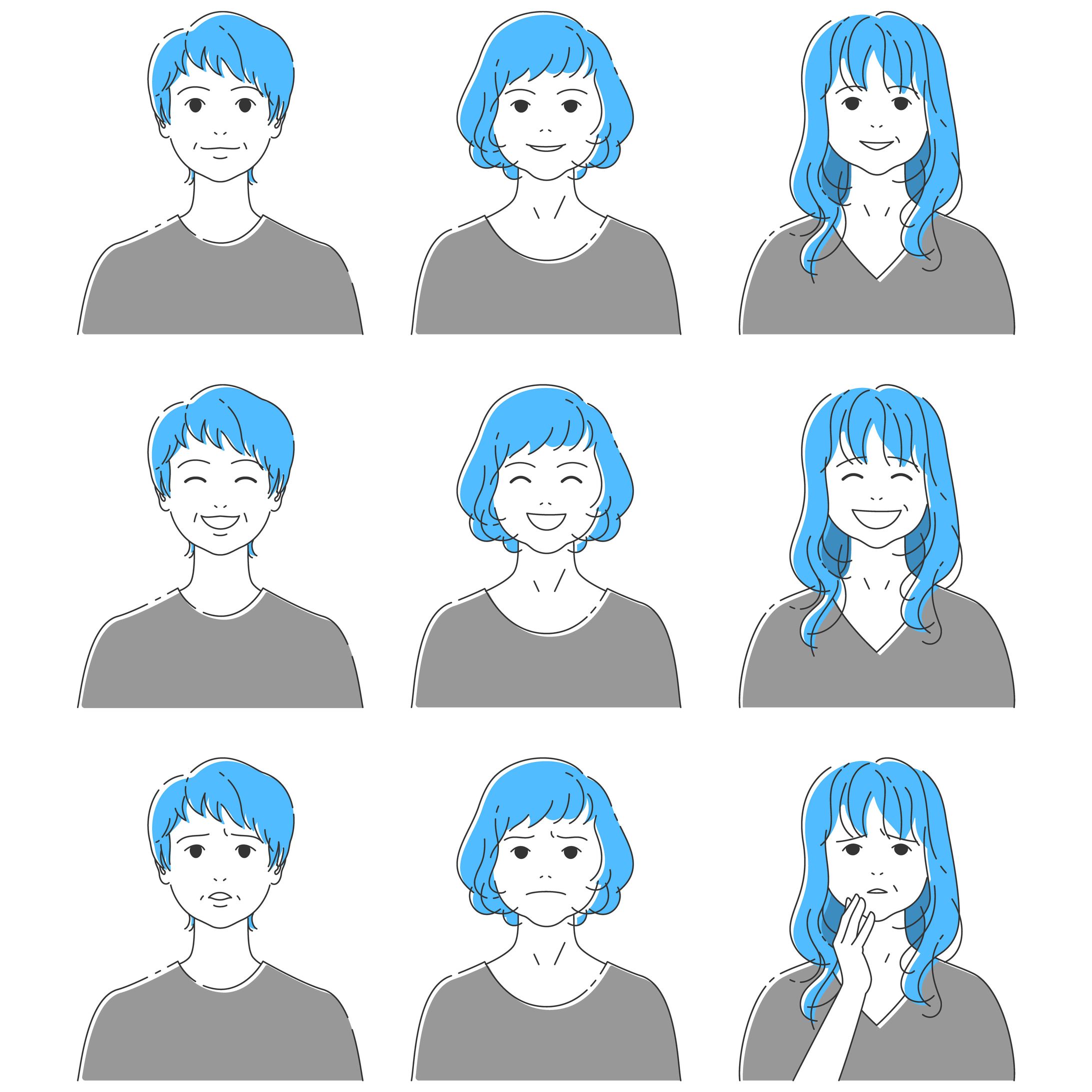 人物｜Stock Illustrations-1