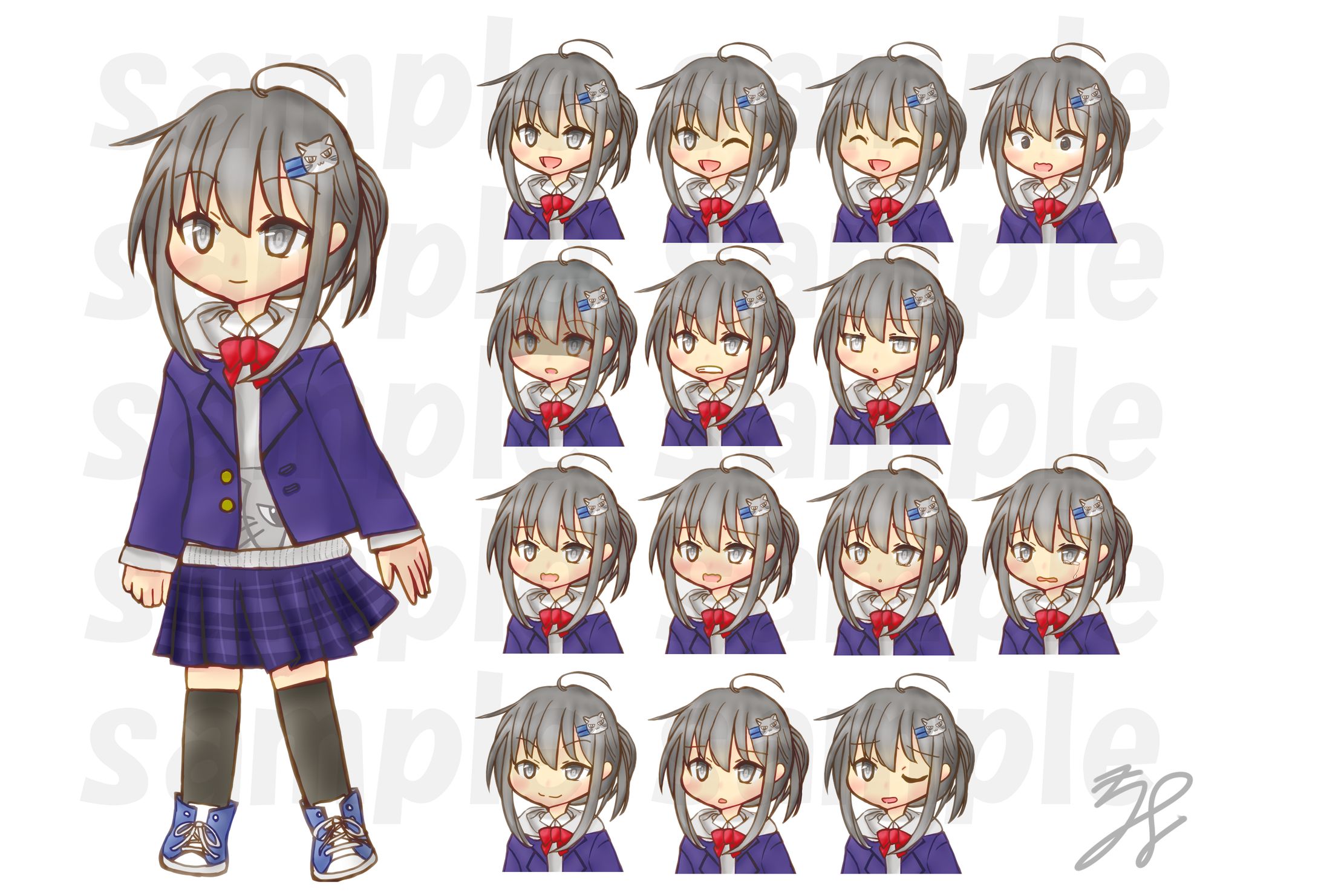 TRPG用オリジナル立ち絵【依頼】-1