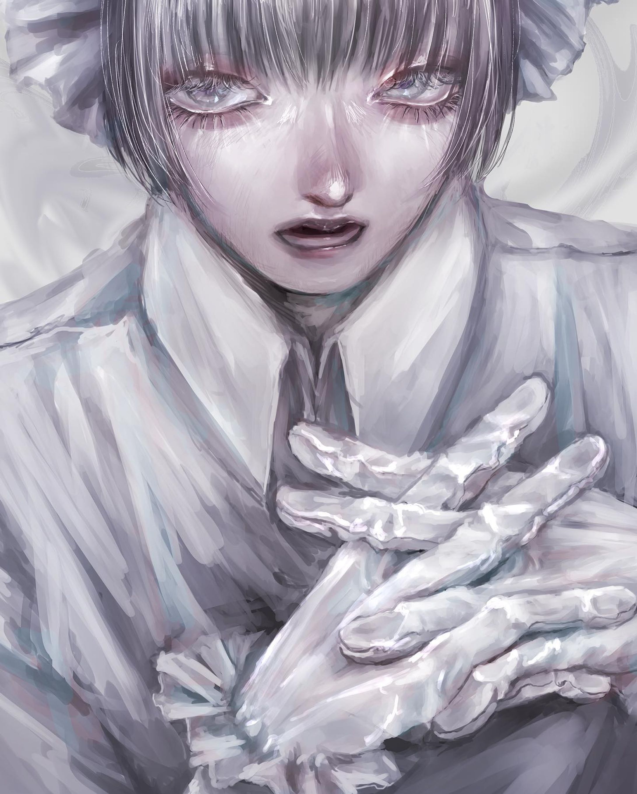 #創作  # イラスト  #デジタルアート #originalart  #illustration  #digitalillustration  #digitalart #androgynous-1