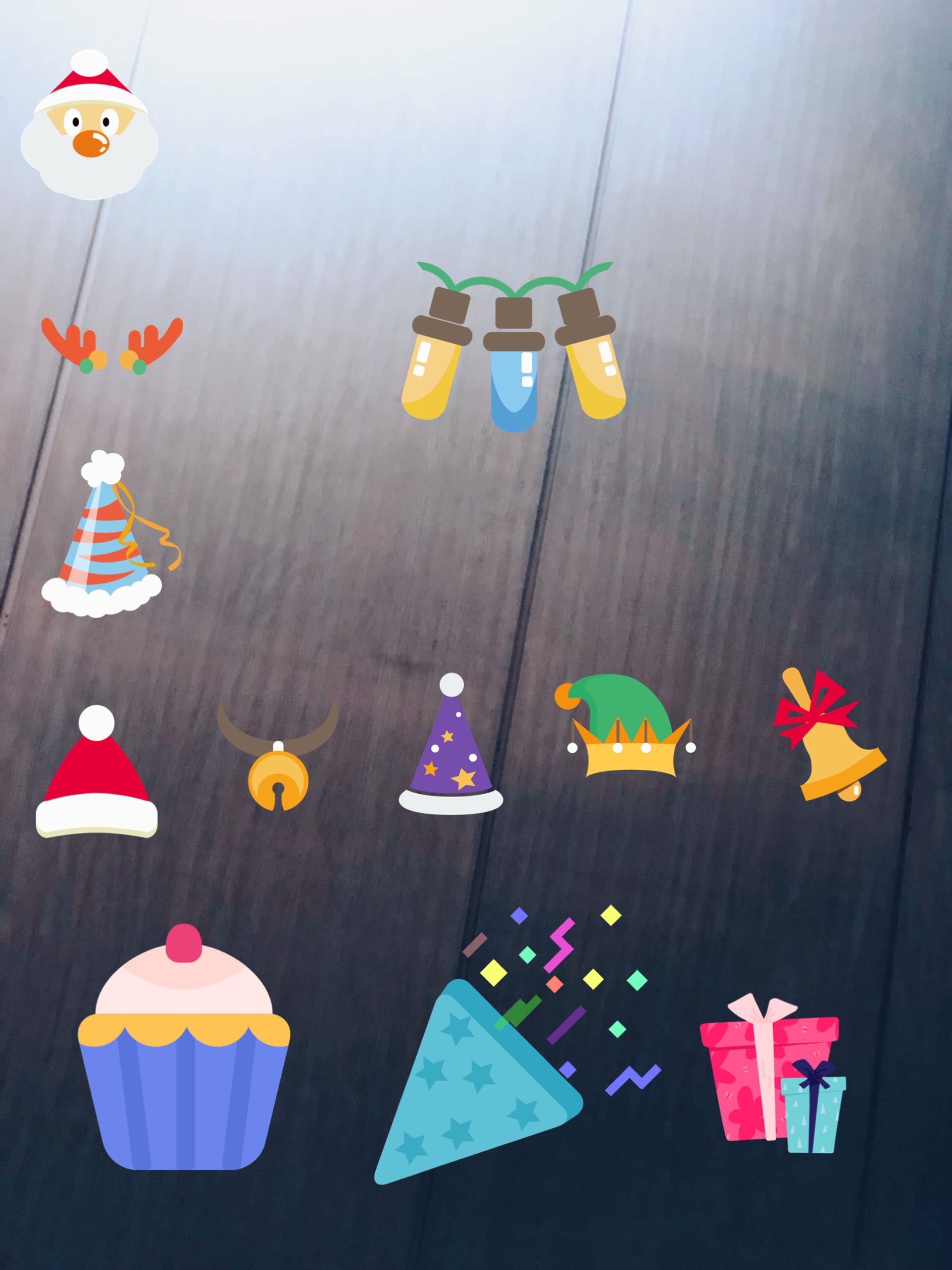 クリスマスデザイン風加工写真-1