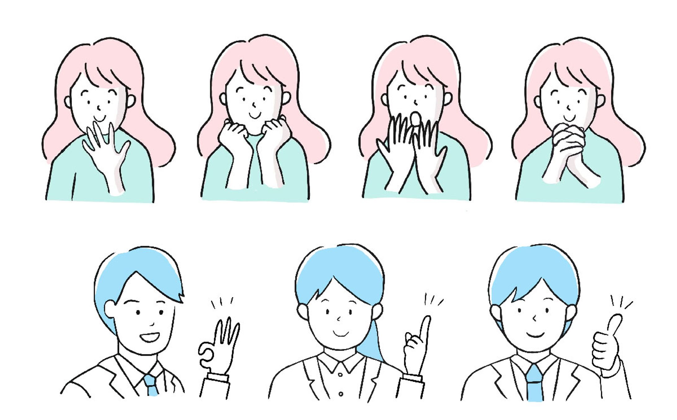 【イラスト】人物-1