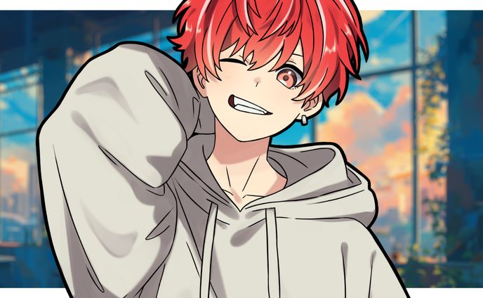 赤髪くん