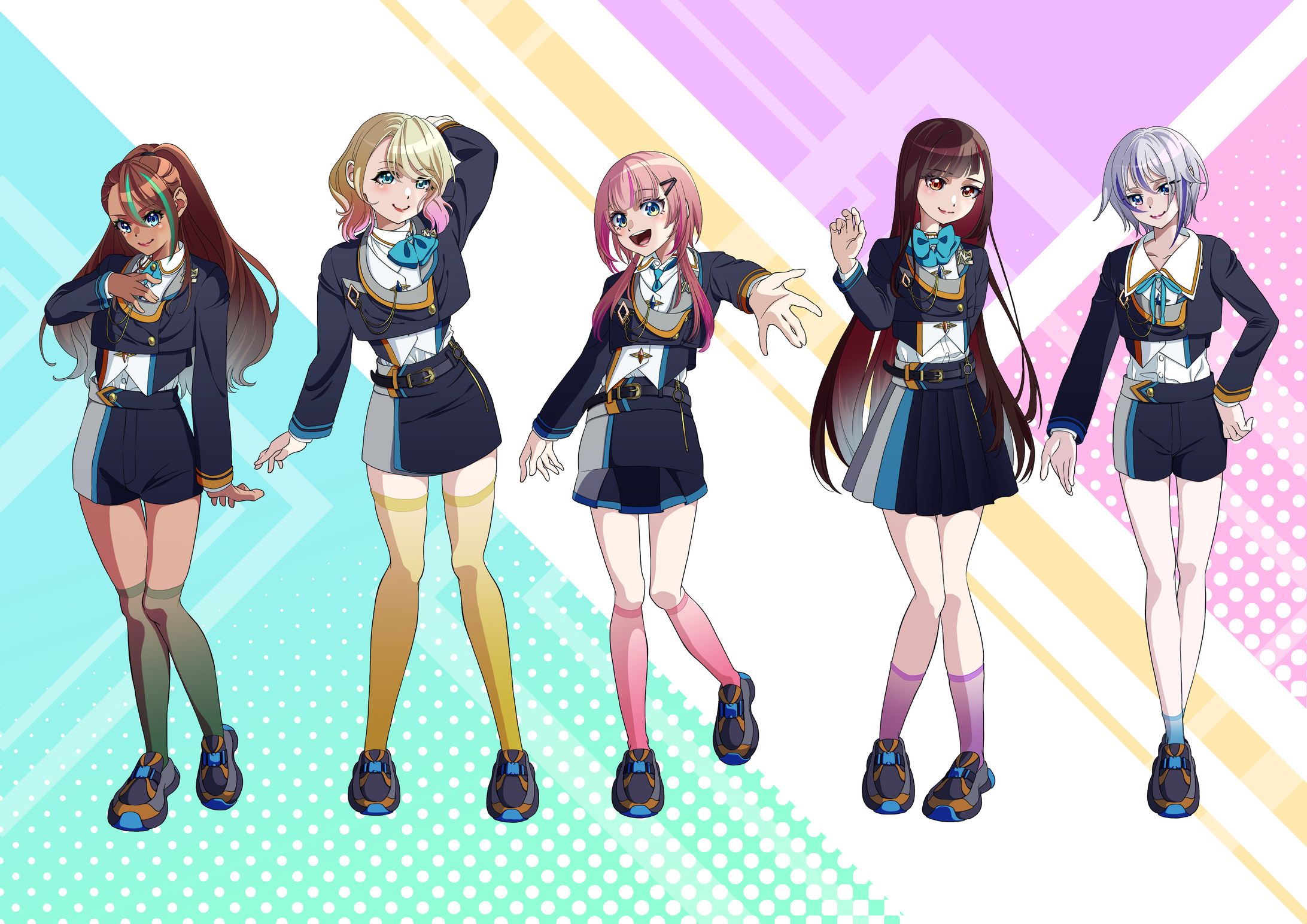 【コンペ】絆のアリル×AMG×KEIVIイラストコンテスト 制服デザイン部門 応募作品-1