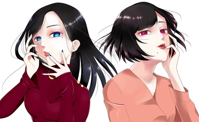 『変態淑女のお茶会』キャラクターデザイン