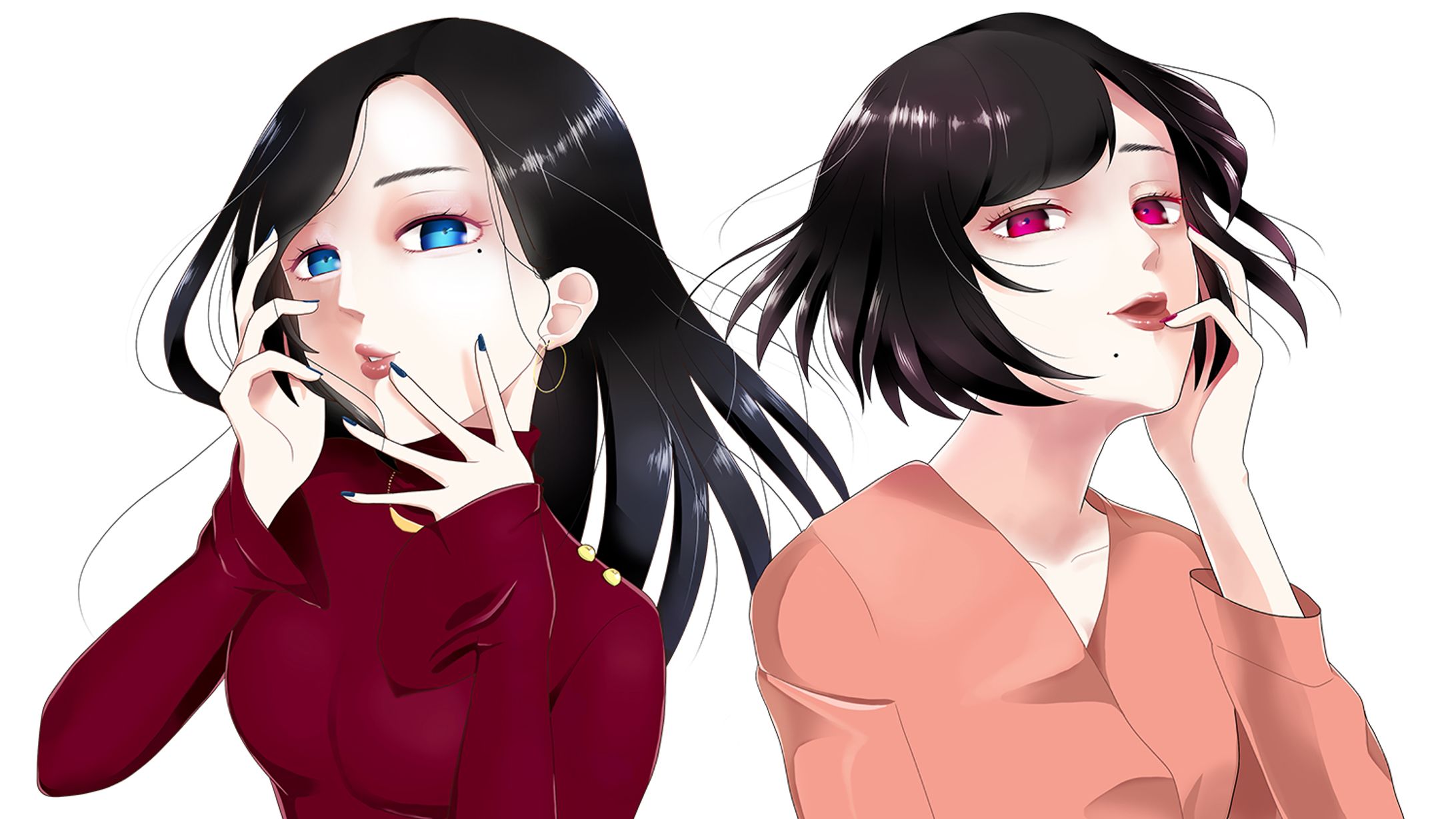 『変態淑女のお茶会』キャラクターデザイン-1