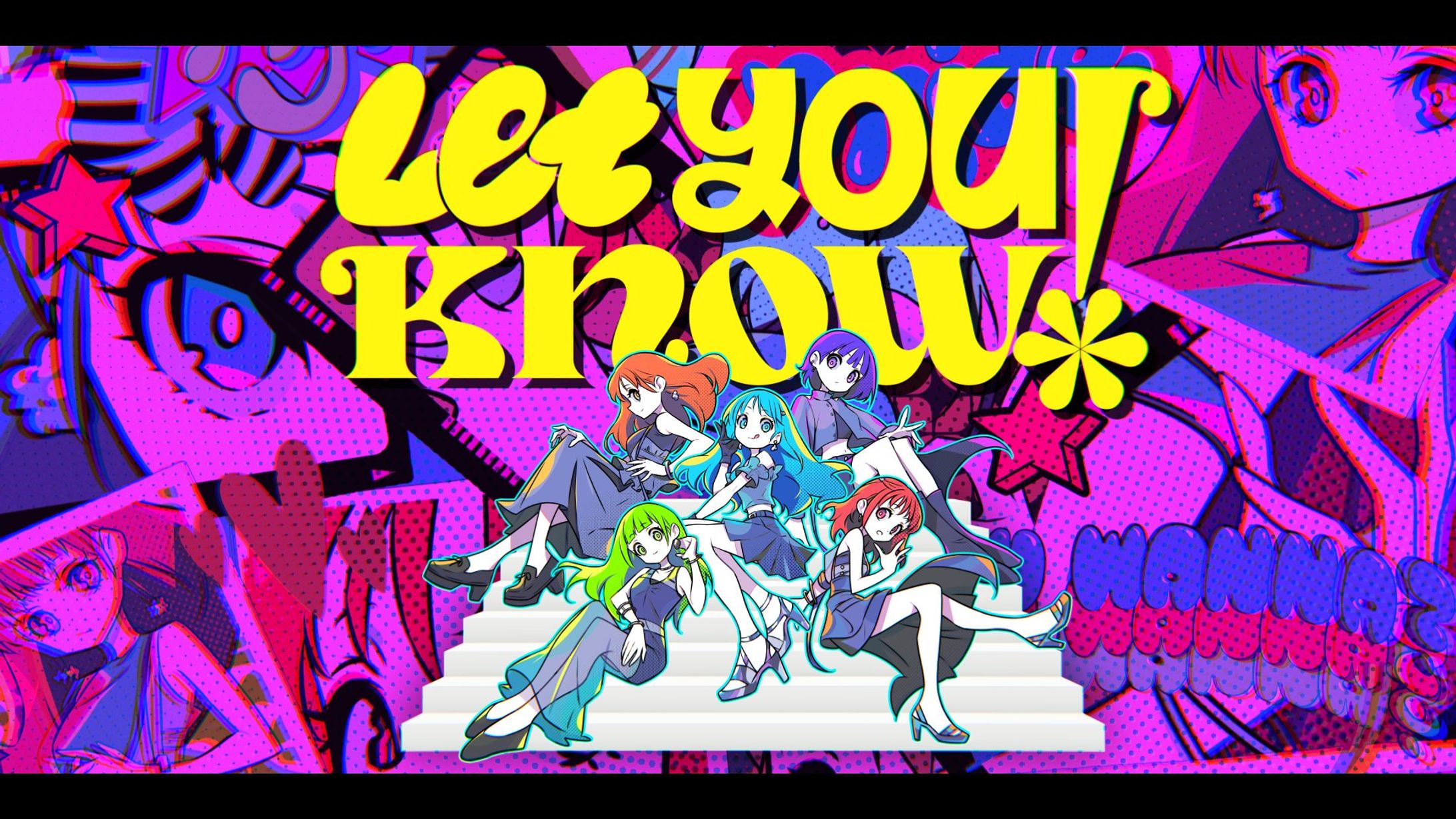 i☆Ris 『Let you know! 』MV リリックデザイン-1
