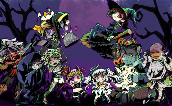 ハロウィンイラスト