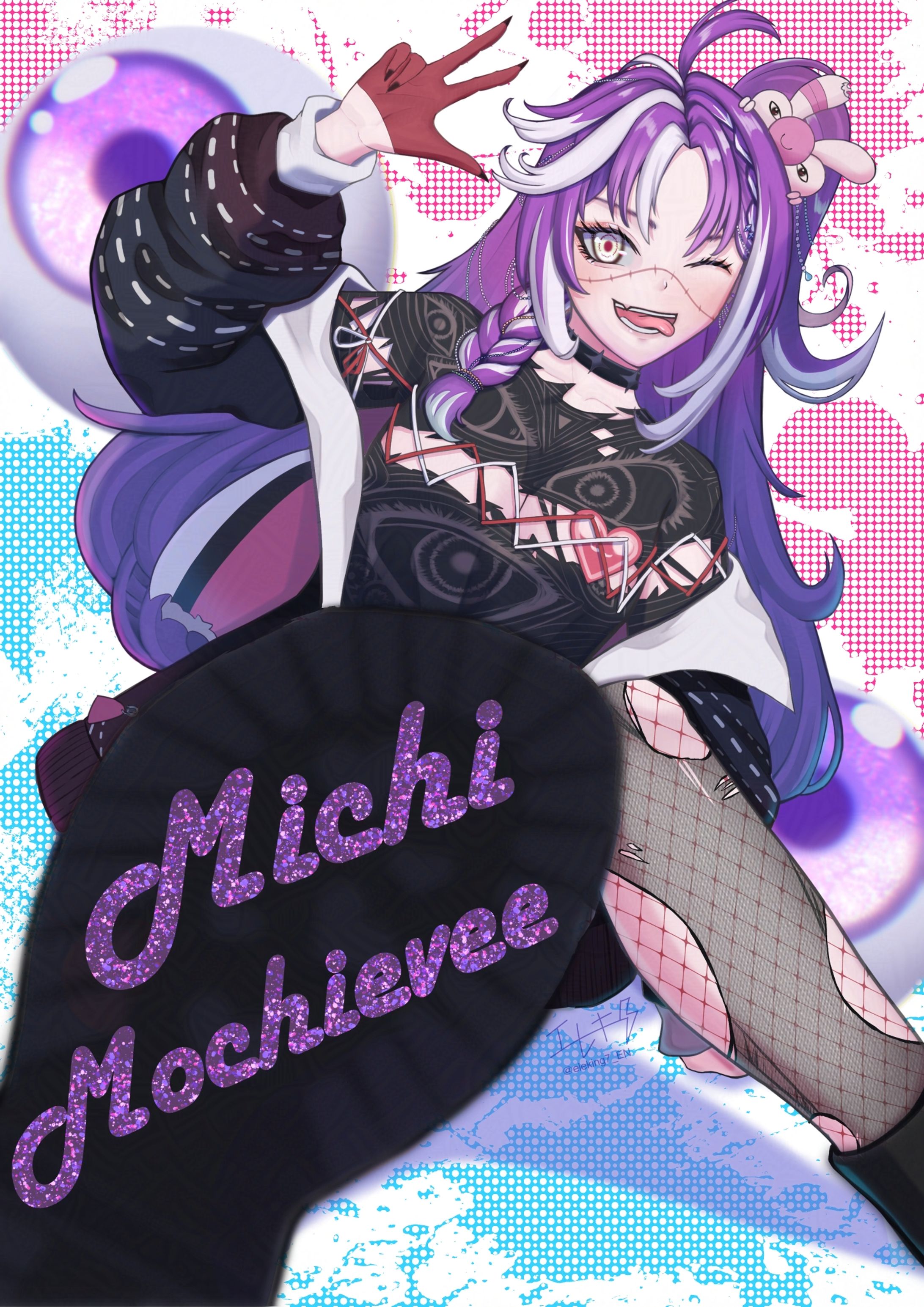 MichiMochieveeファンアート-1