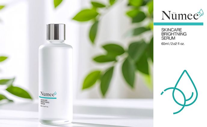 自主制作：化粧水パッケージデザイン 20代向け Nümee