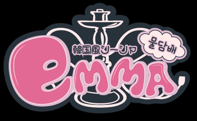 韓国風シーシャ店のロゴ