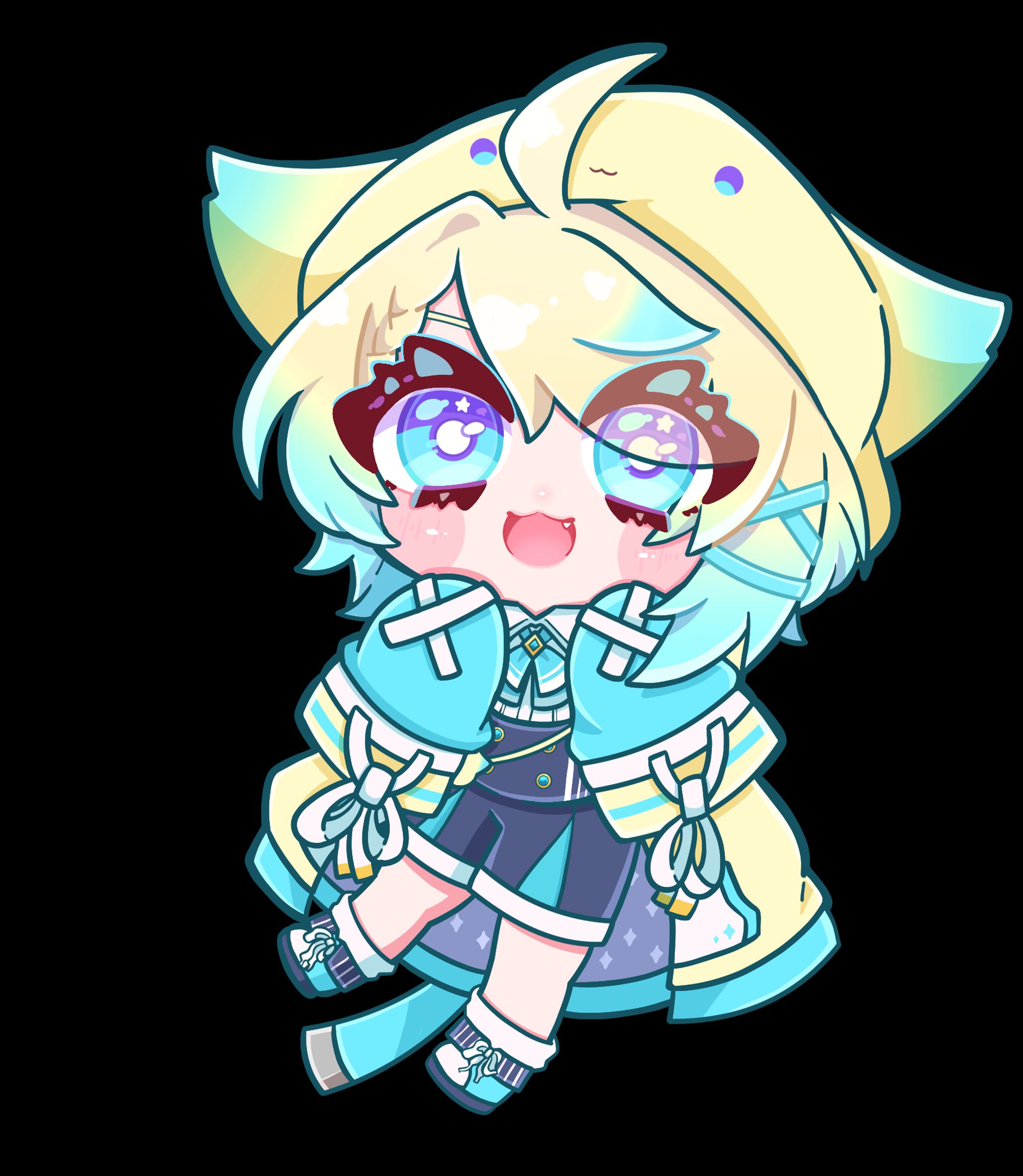 デフォルメイラスト(Vtuber)-1