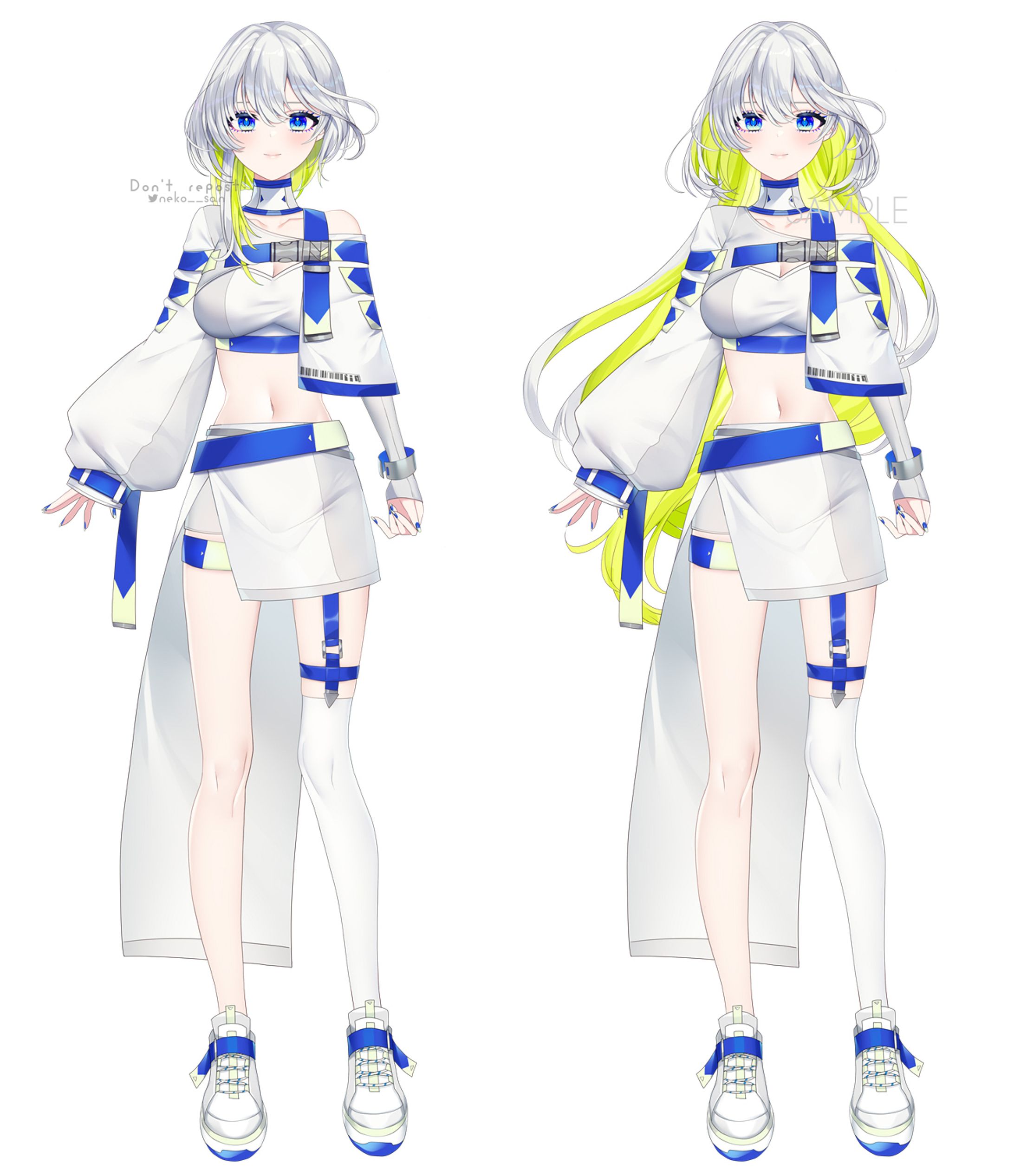【お仕事】Live2D+キャラクターデザイン_羽白凪様-1