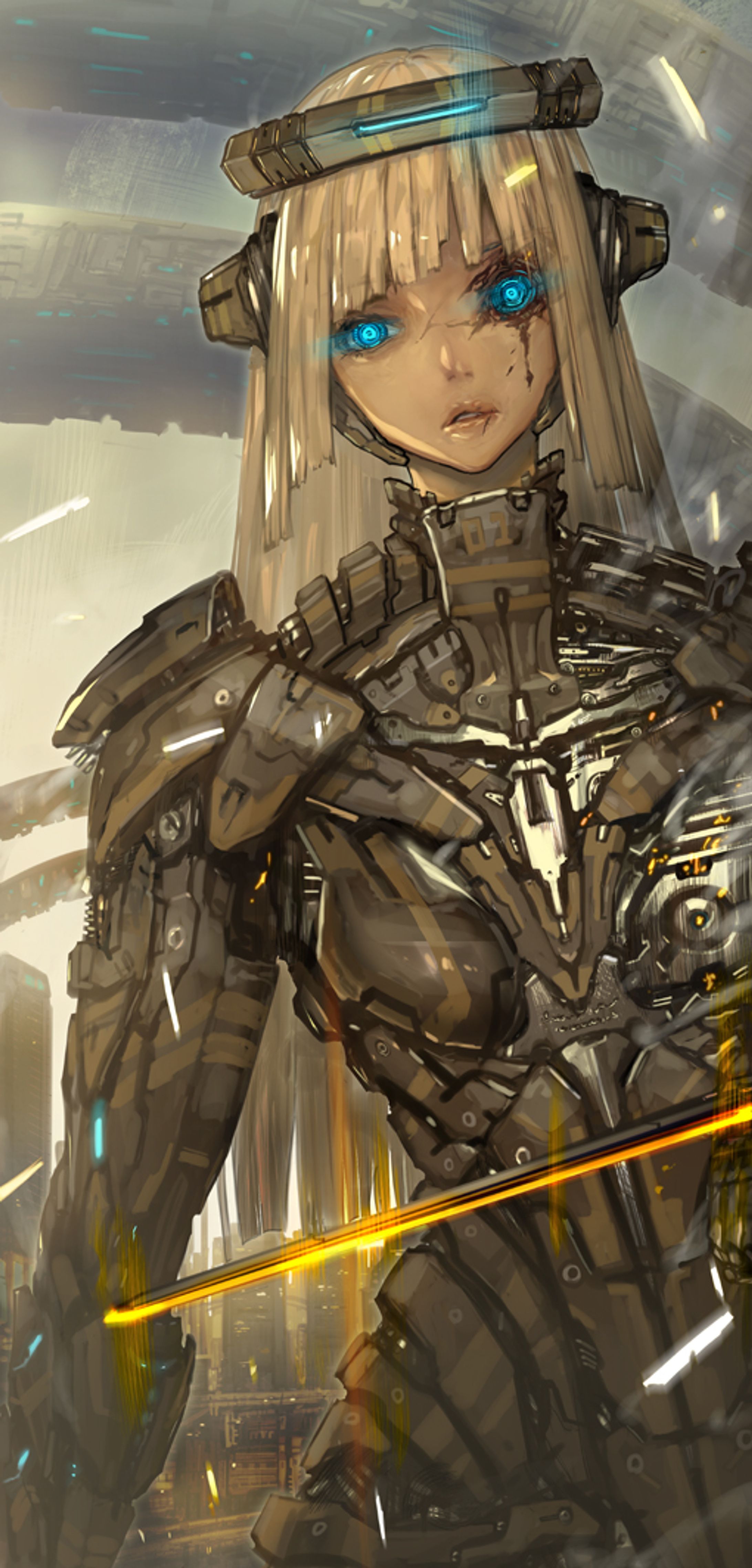 「創作」半壊アンドロイド-1