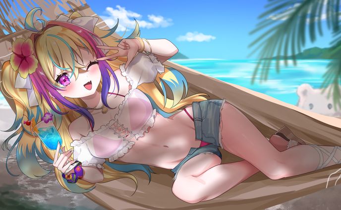 ご依頼水着イラスト
