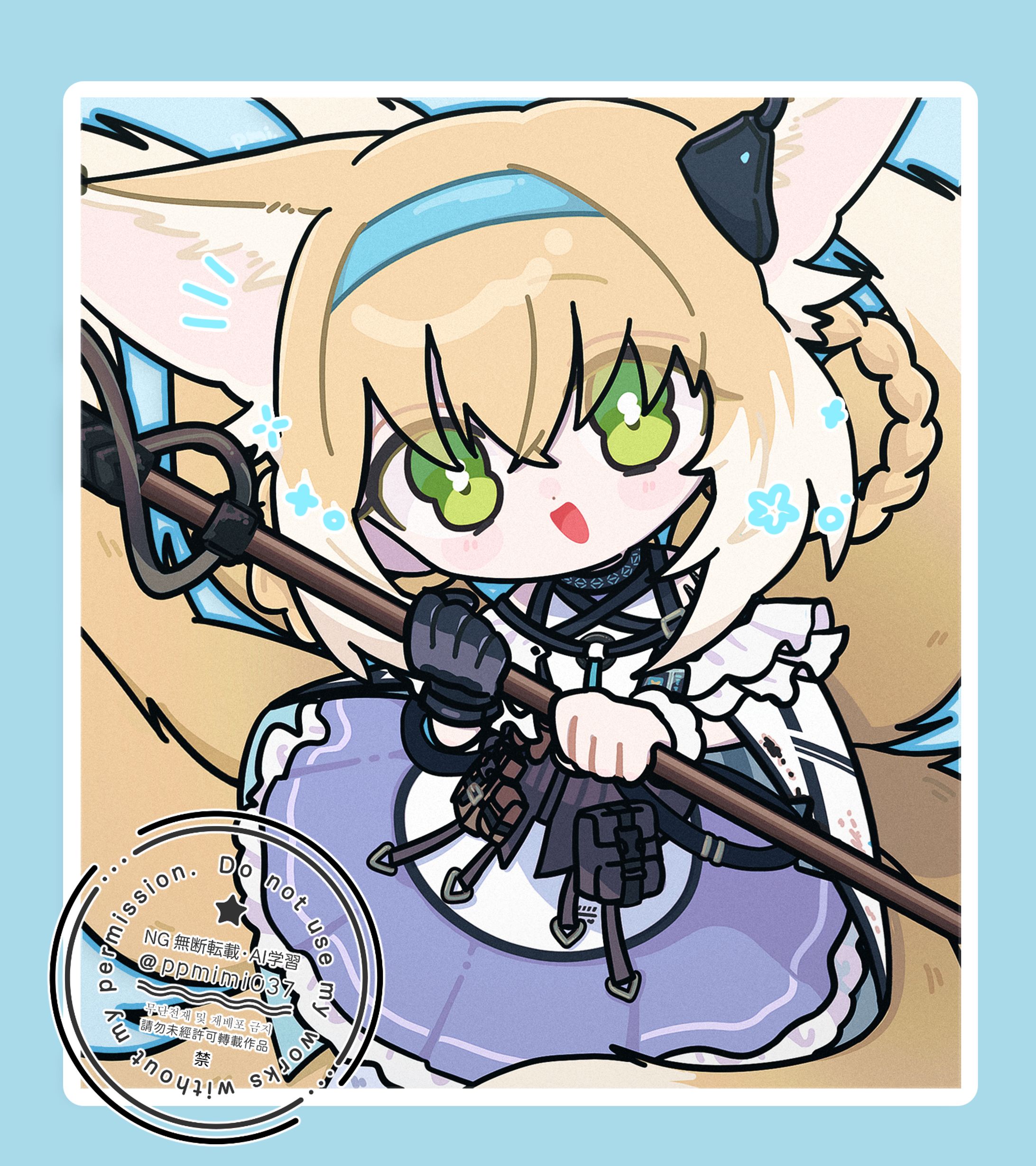スズランちゃんファンアート-1